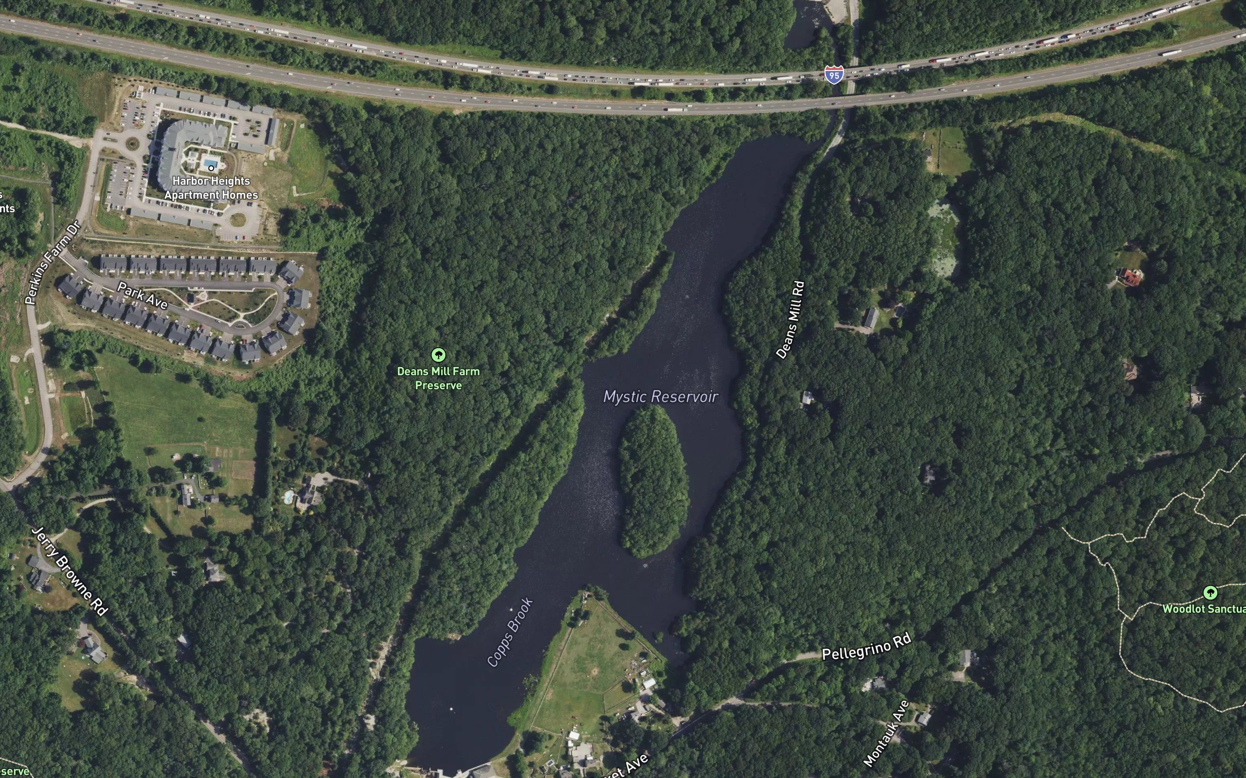Mystic Reservoir