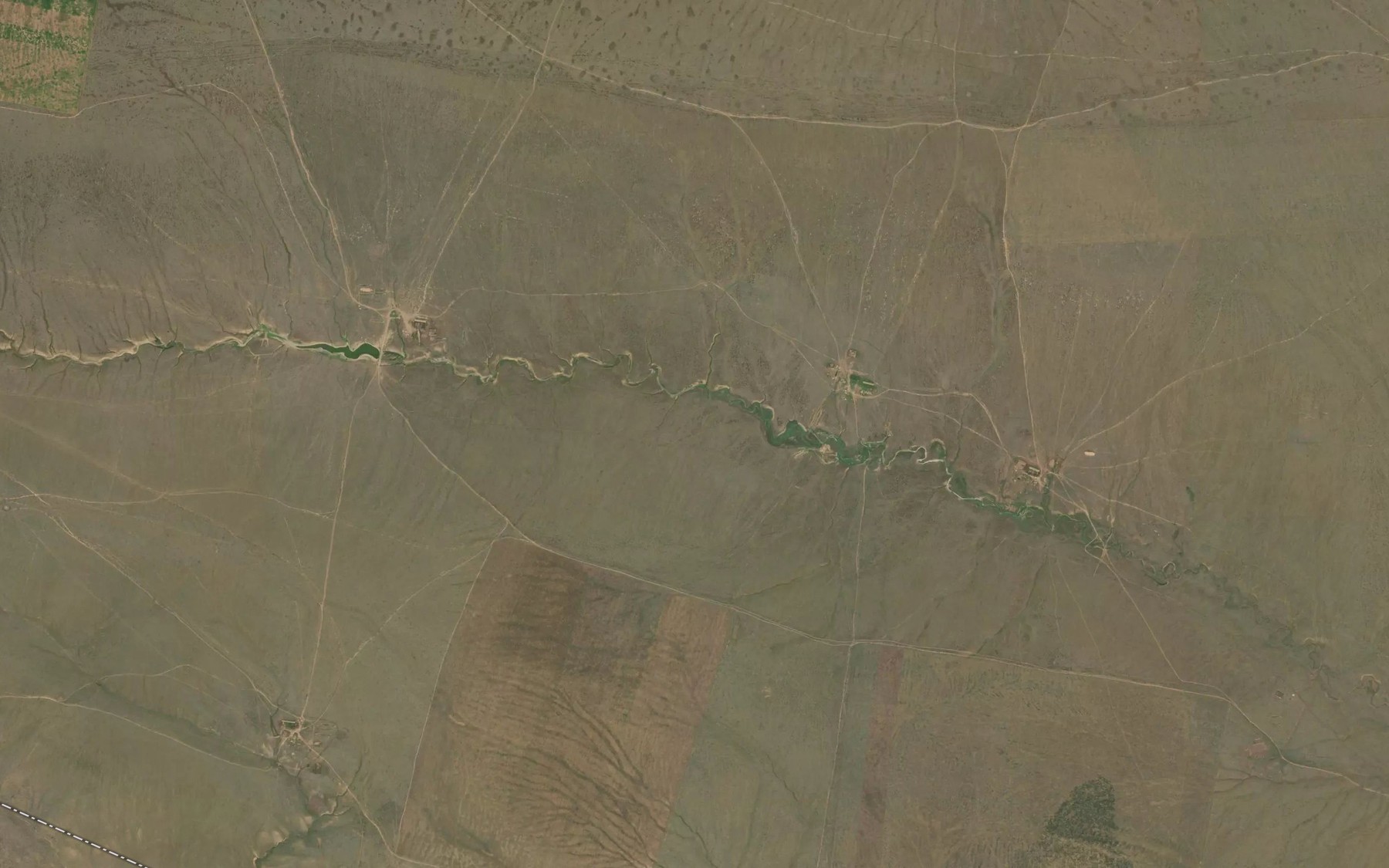 Satellite map of the Balka Yashkul'