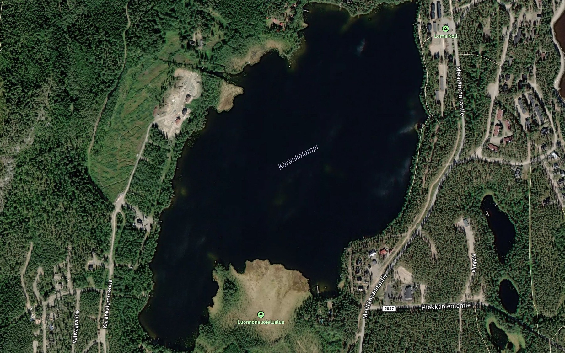Satellite map of the Karankalampi