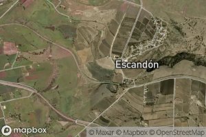 Satellite map of the Bordo Escandon