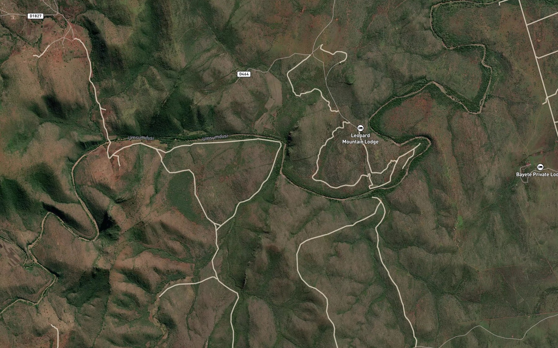 Satellite map of the Sivukana