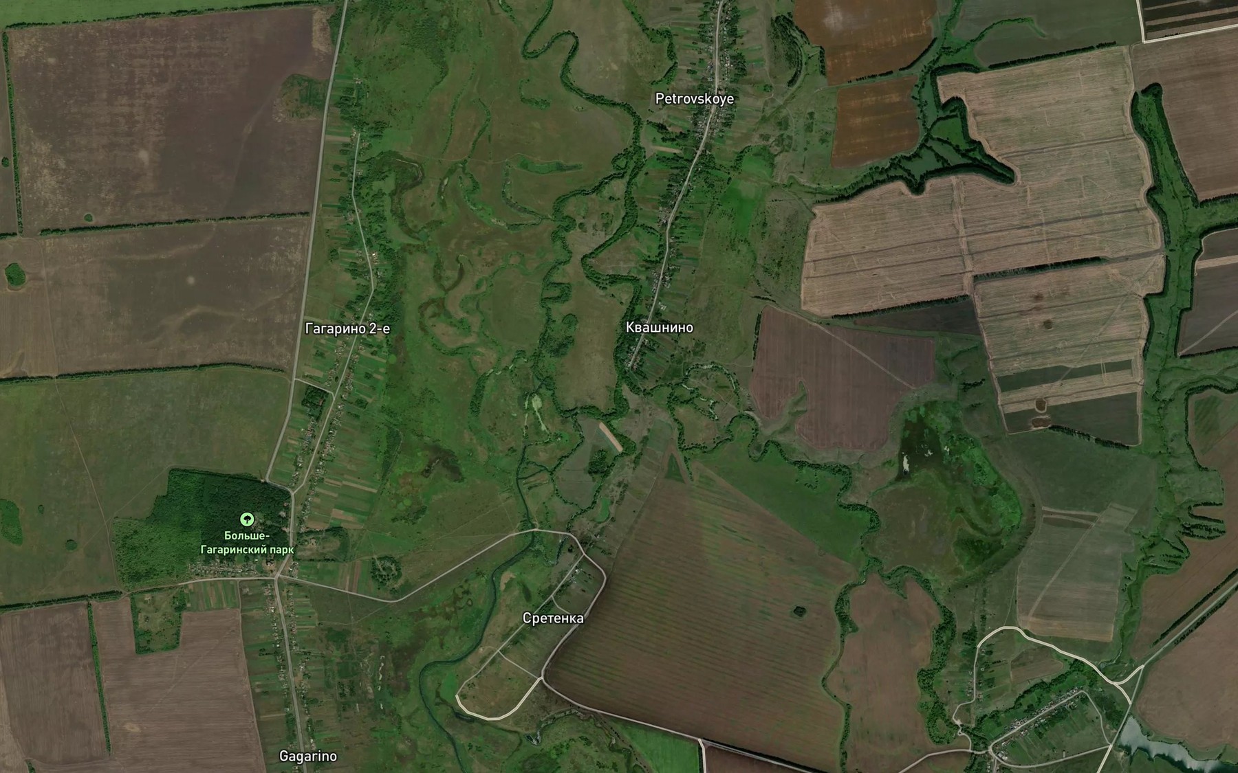 Satellite map of the Bol'shoy Lomovis