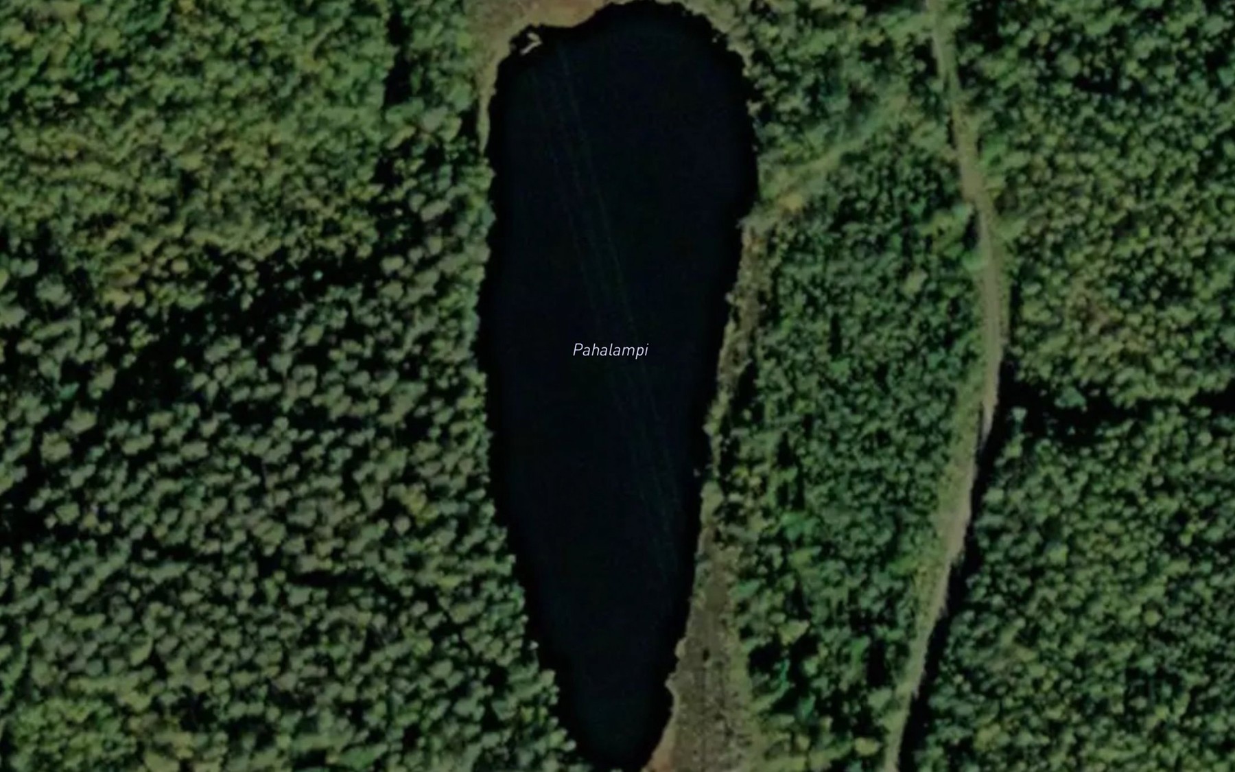Satellite map of the Pahalampi