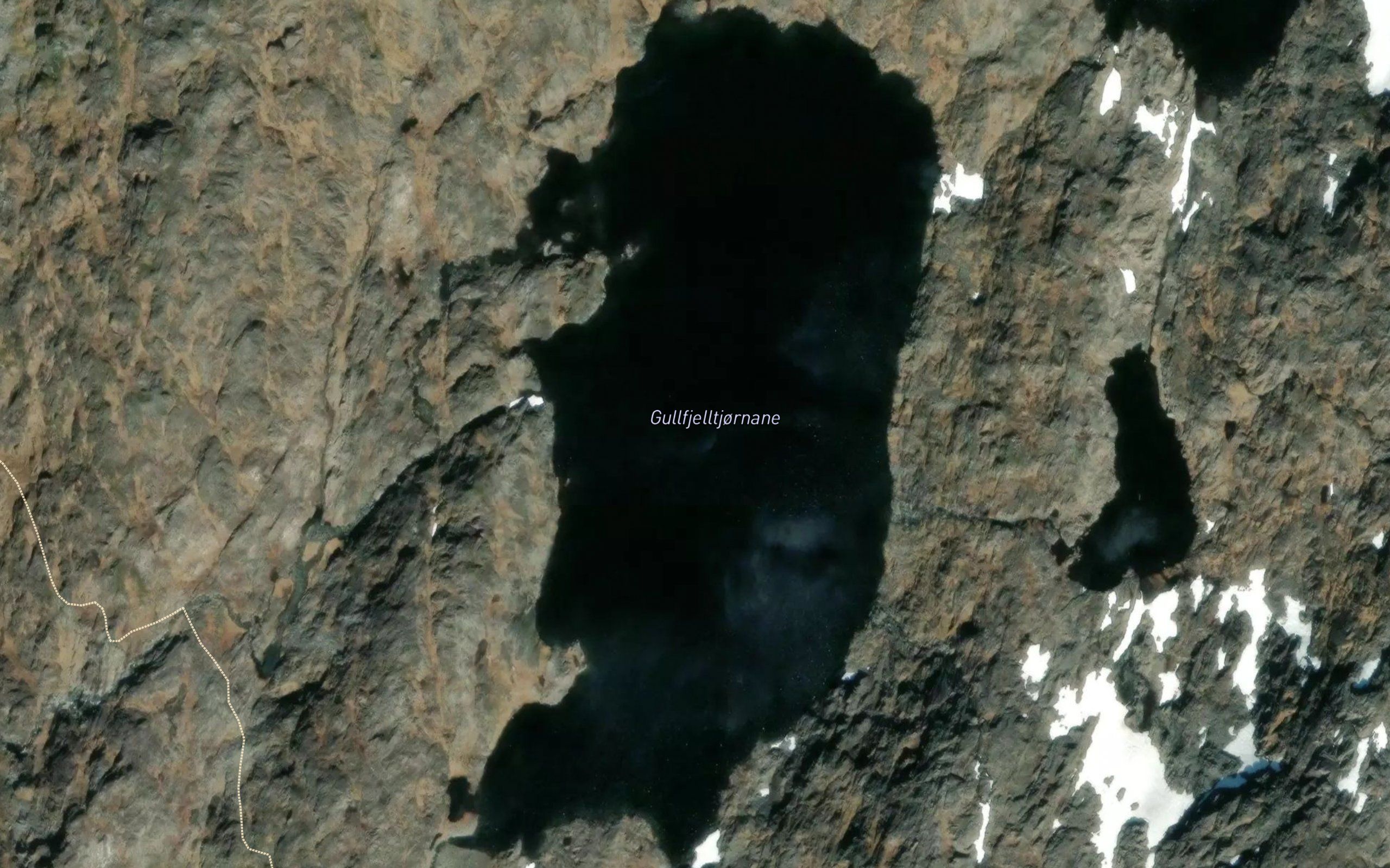 Gullfjelltjornane