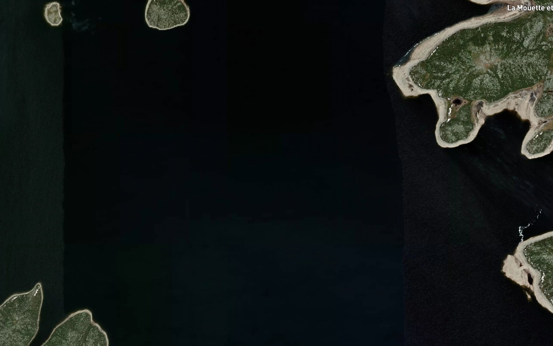 Satellite map of the Lac Poree