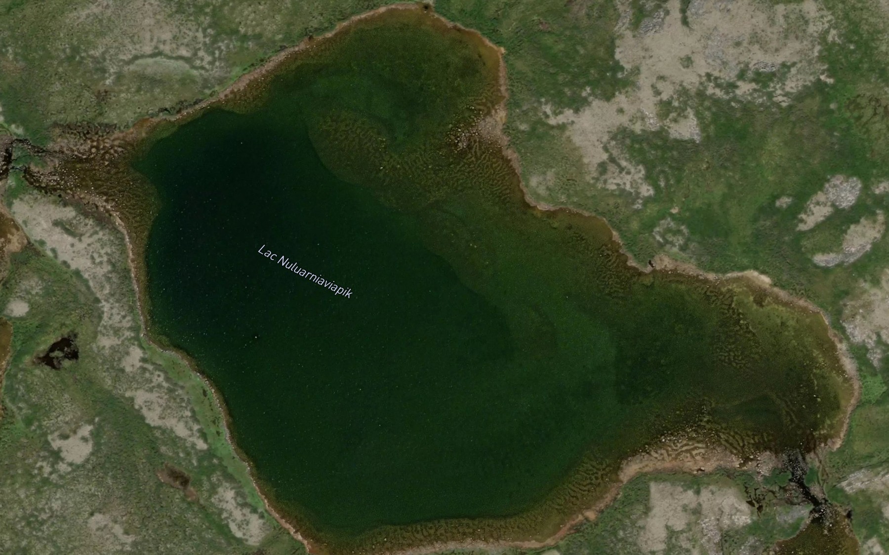 Satellite map of the Lac Nuluarniaviapik