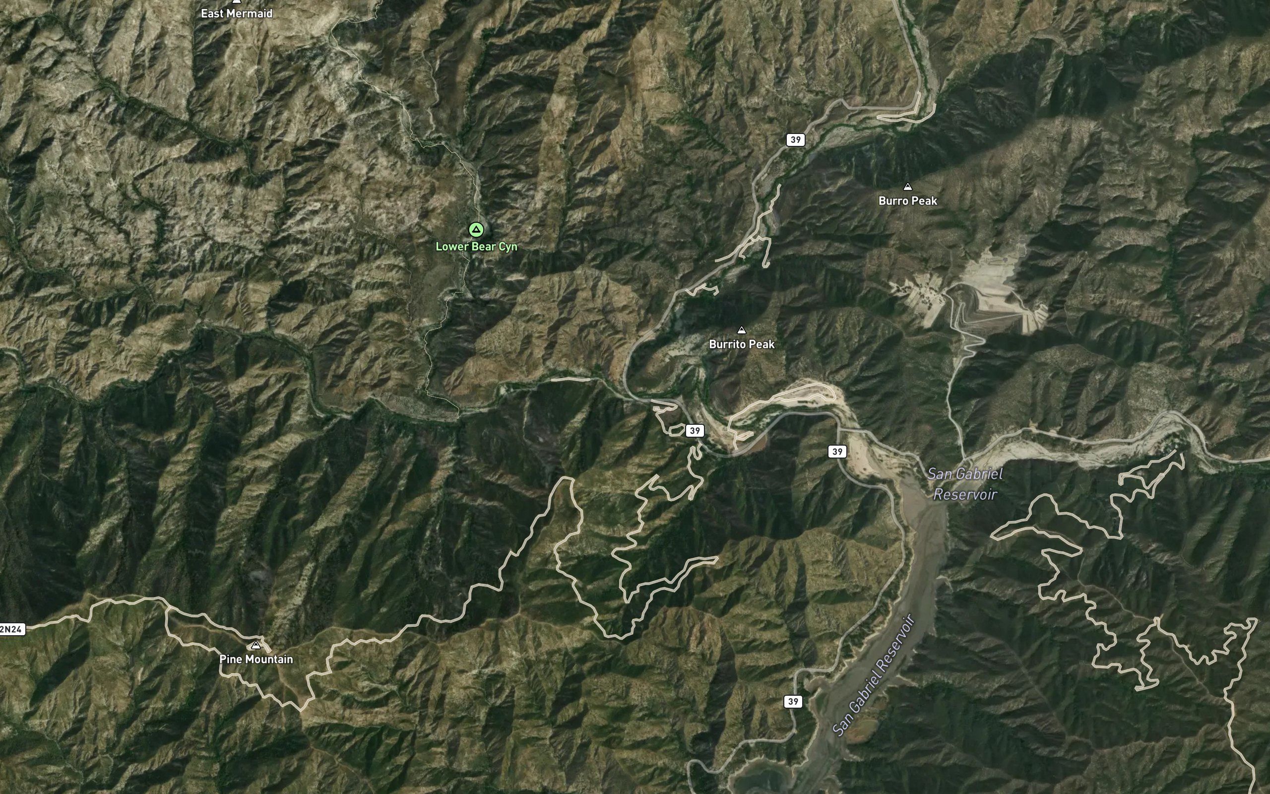 North Fork San Gabriel River