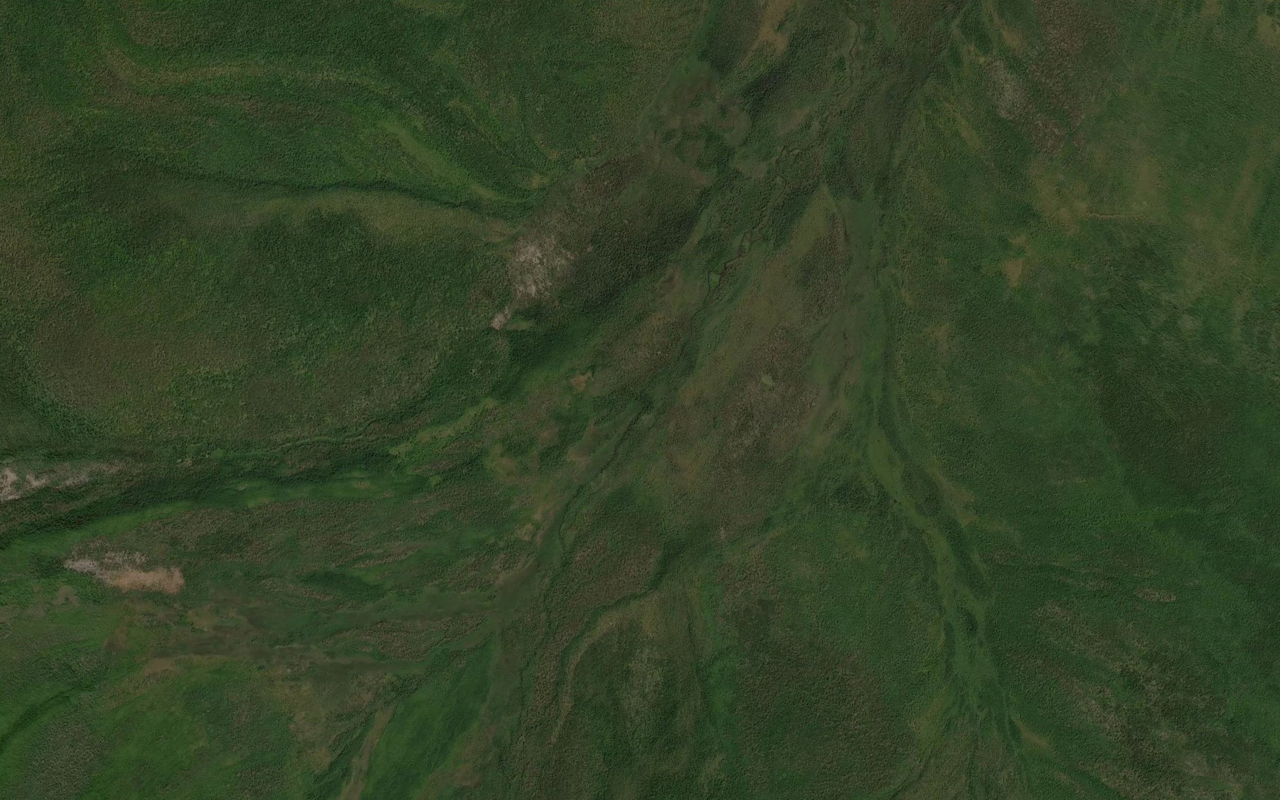 Satellite map of the Pravyy Murkan
