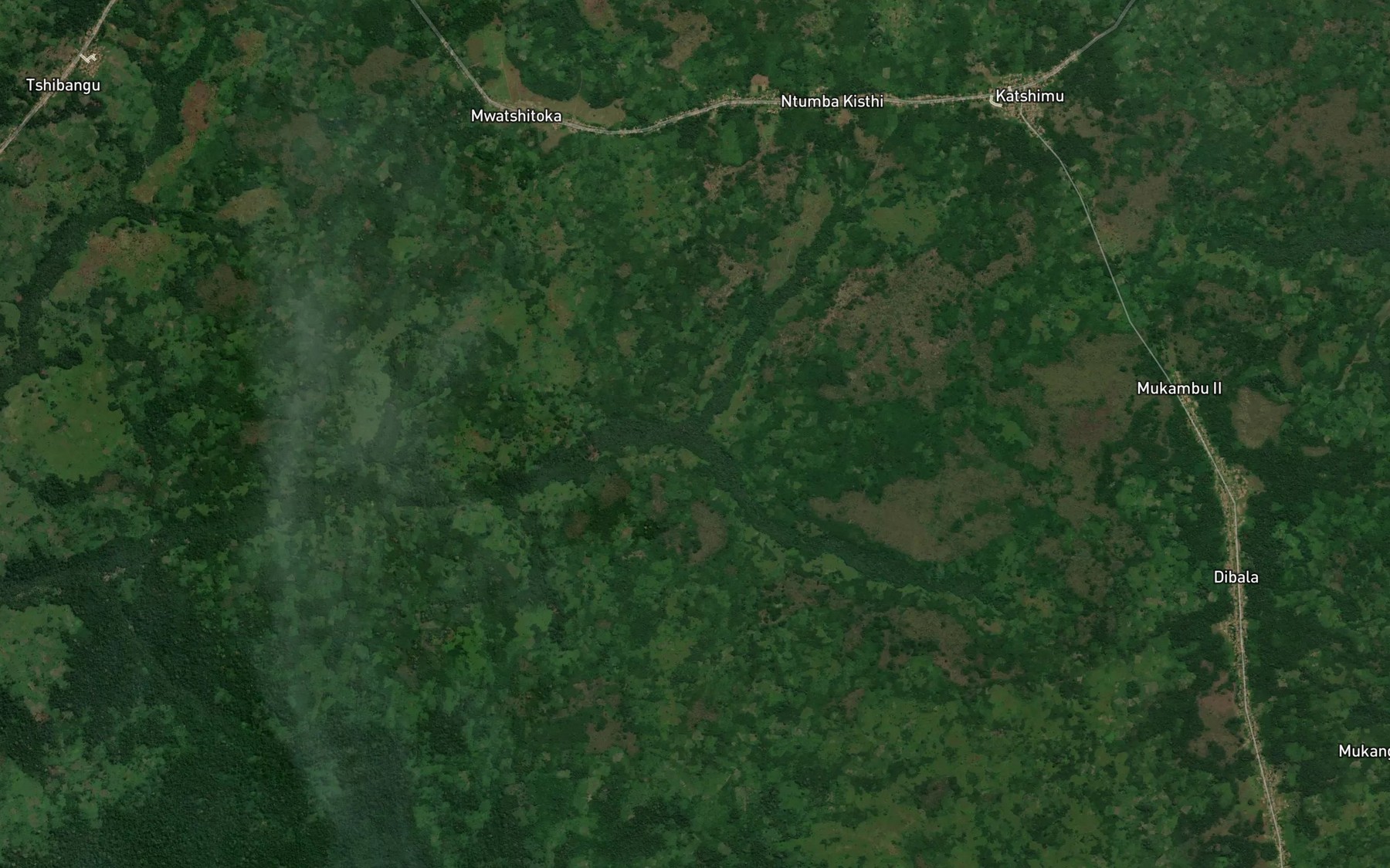 Satellite map of the Kanoa
