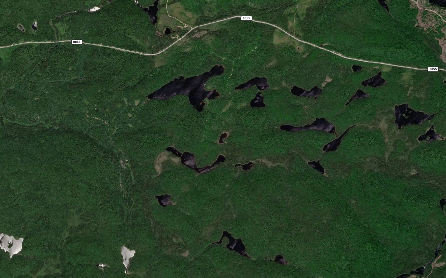 Satellite map of the Lac du Diabolo