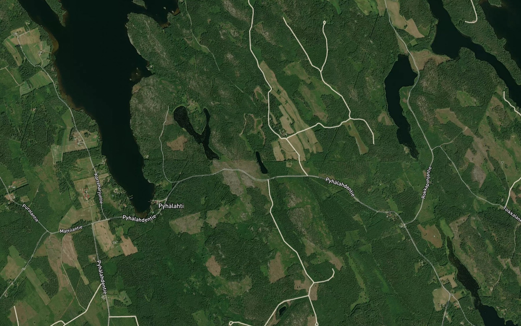 Satellite map of the Vasamoinen