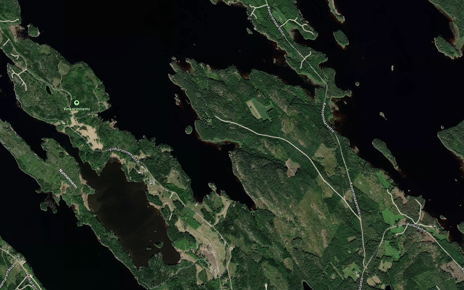 Satellite map of the Laskulahti