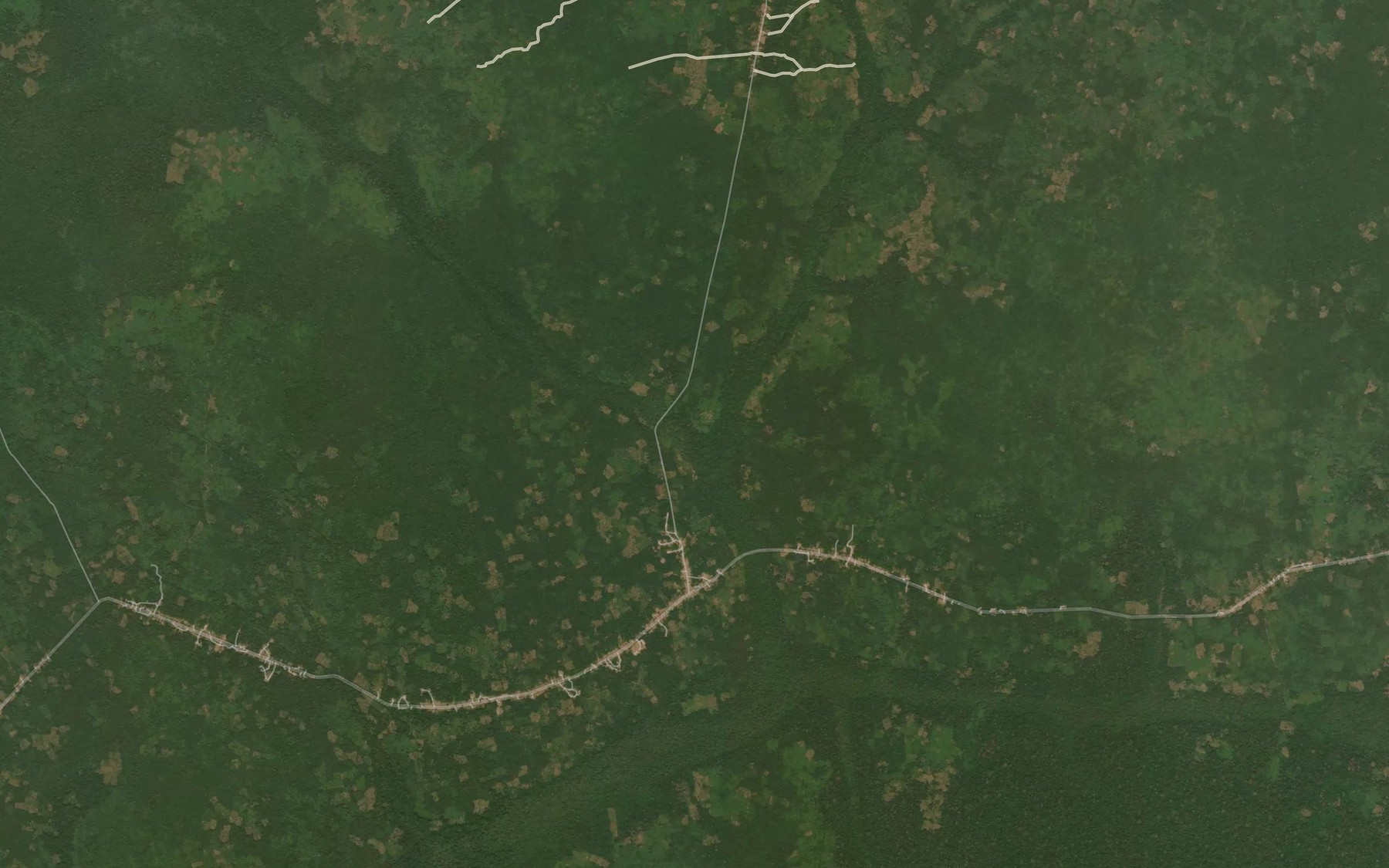 Satellite map of the Gigio