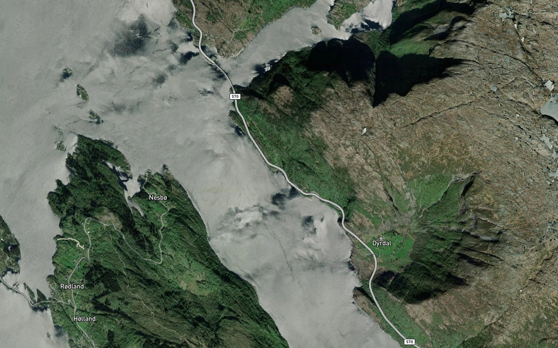 Satellite map of the Skoravika,s