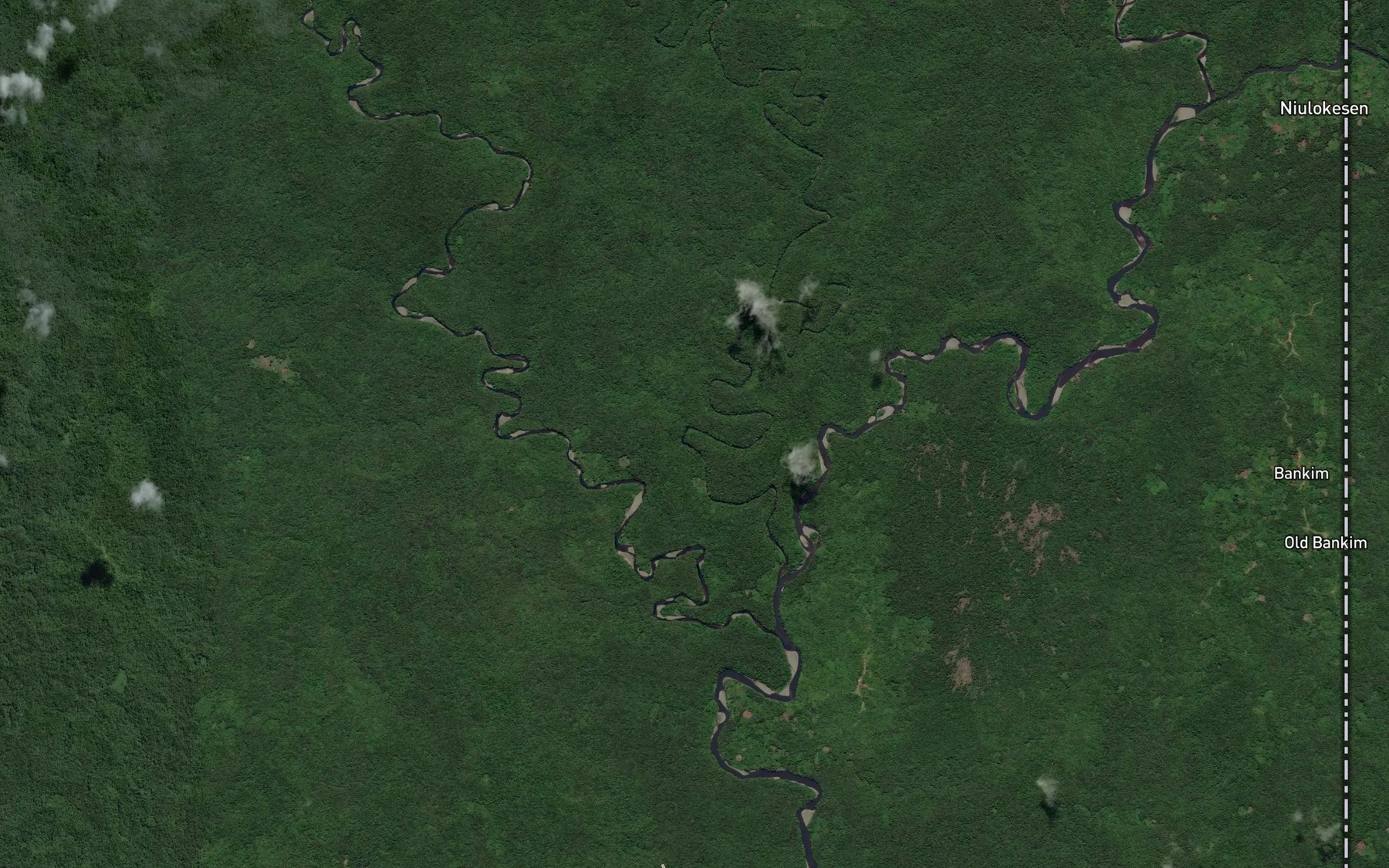 Satellite map of the Ok Mat