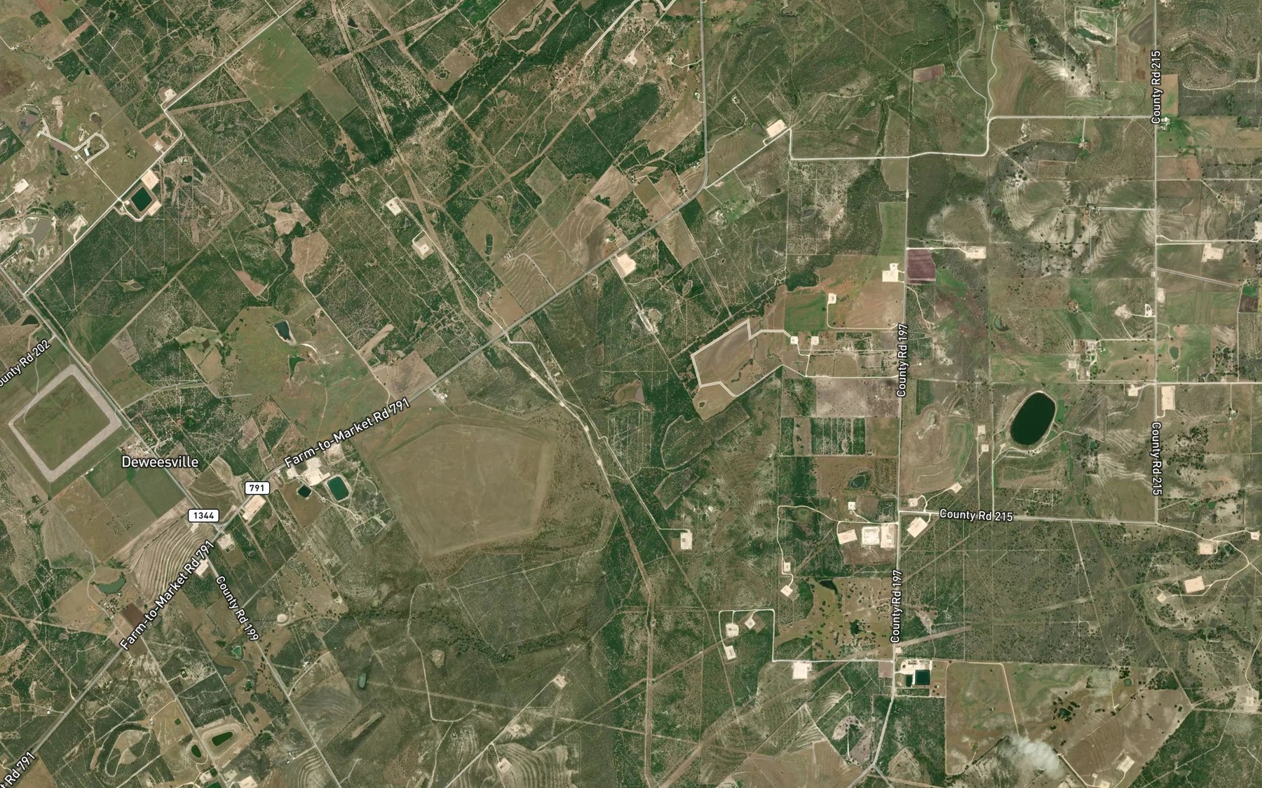 Satellite map of the Nieschwietz Lake