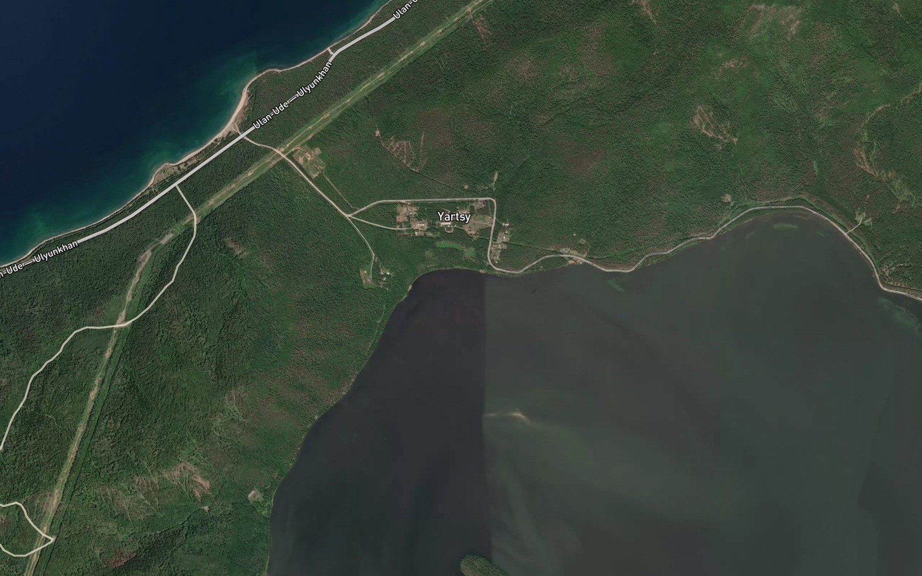 Satellite map of the Guba Yartsy
