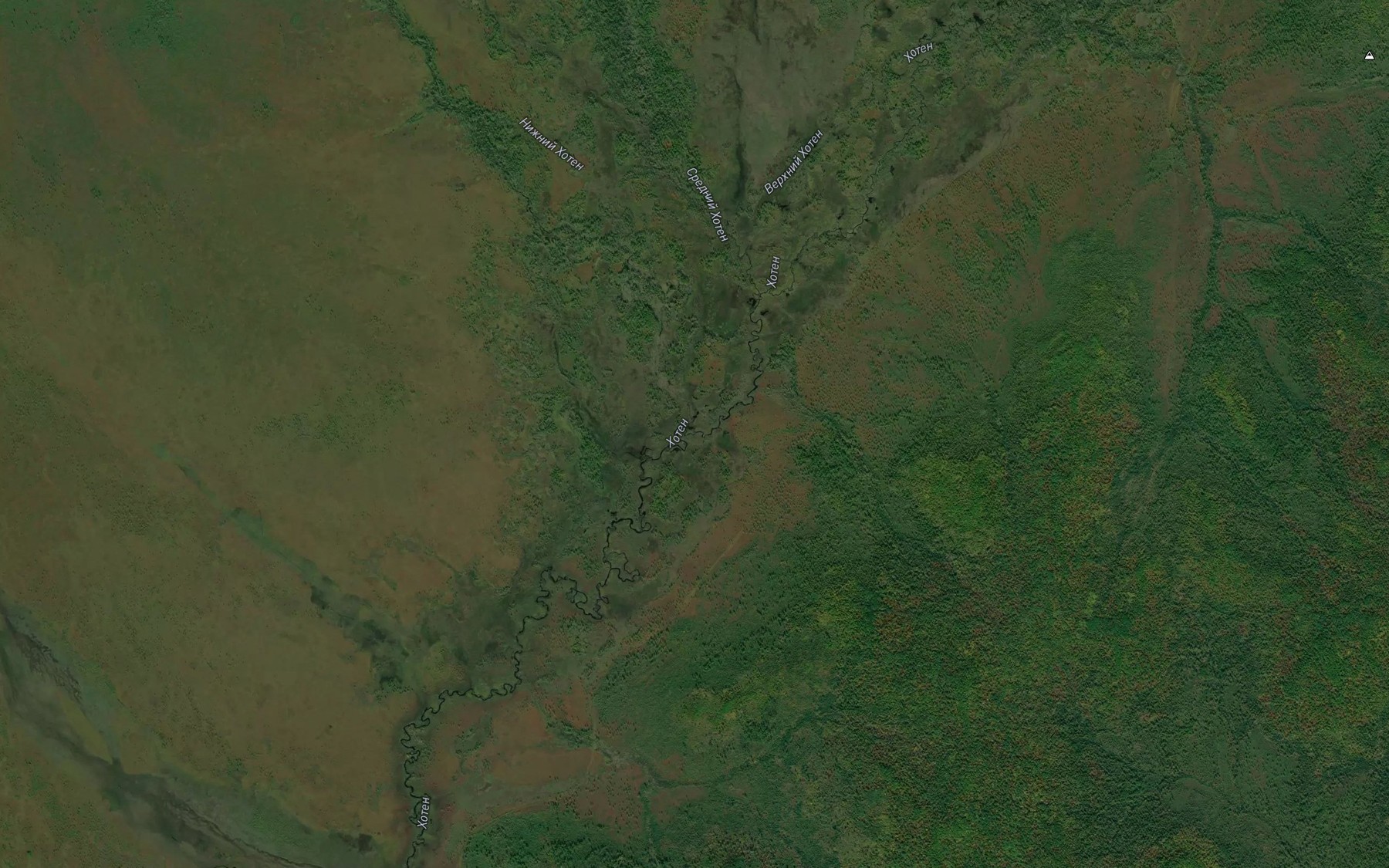 Satellite map of the Nizhniy Khoten