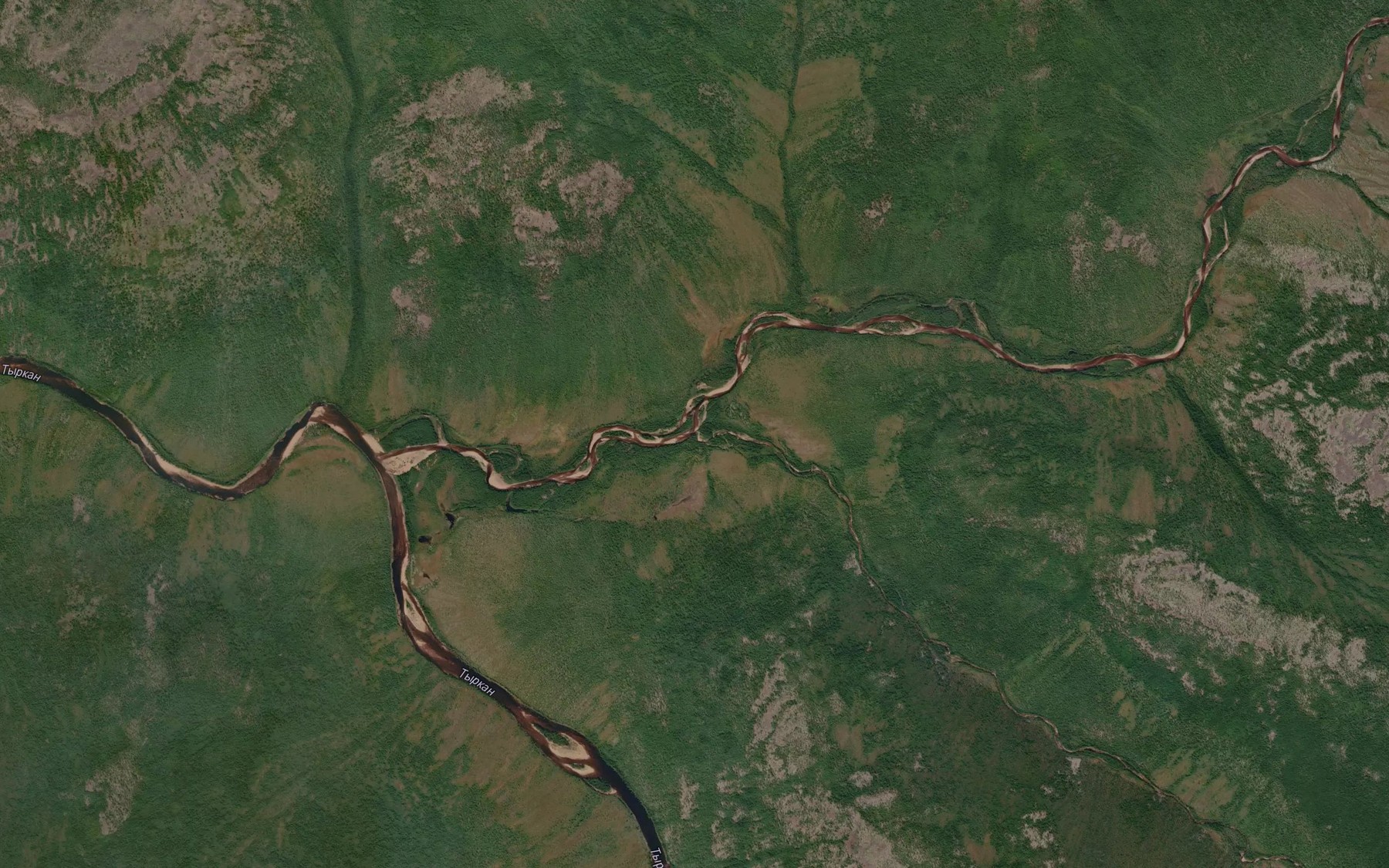 Satellite map of the Dolistar