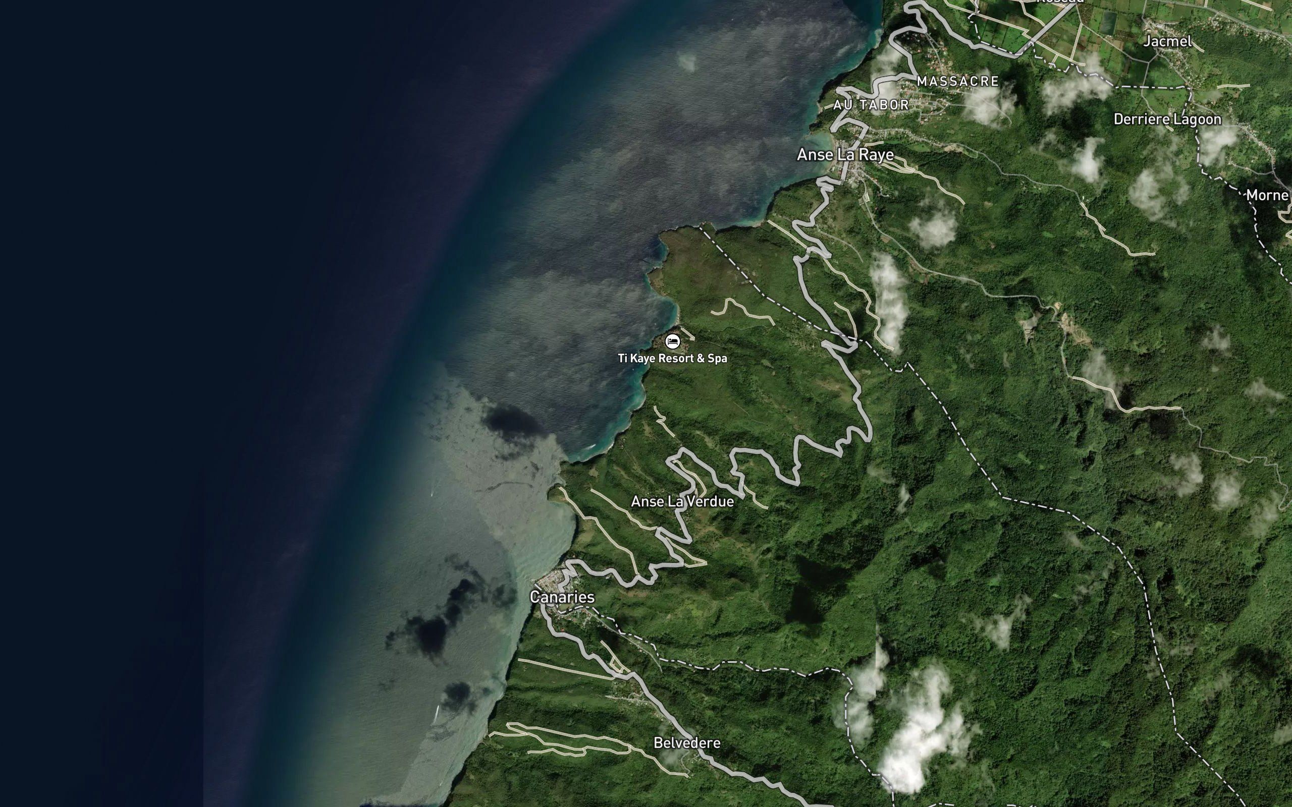 Anse La Verdure River