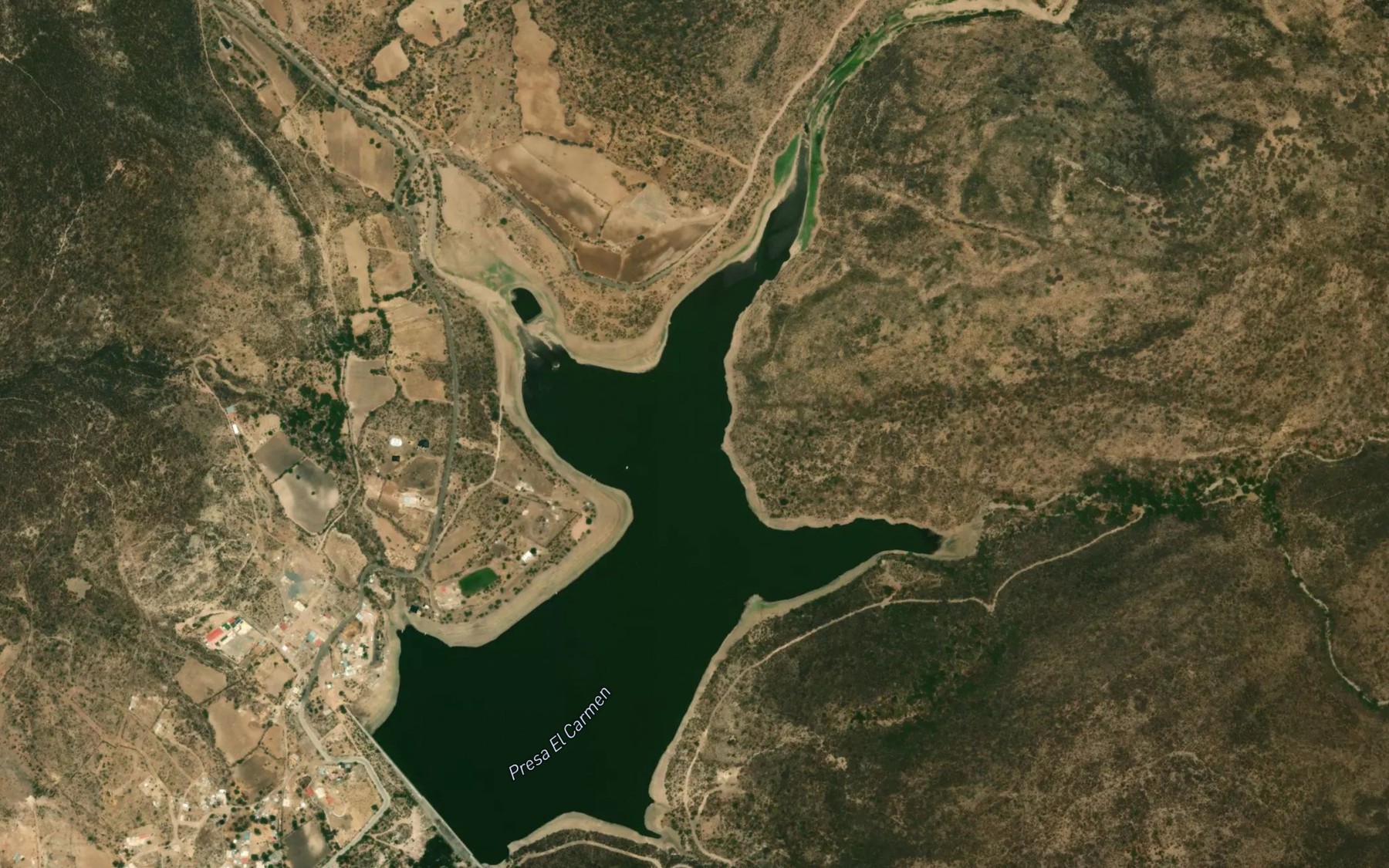 Satellite map of the El Carmen