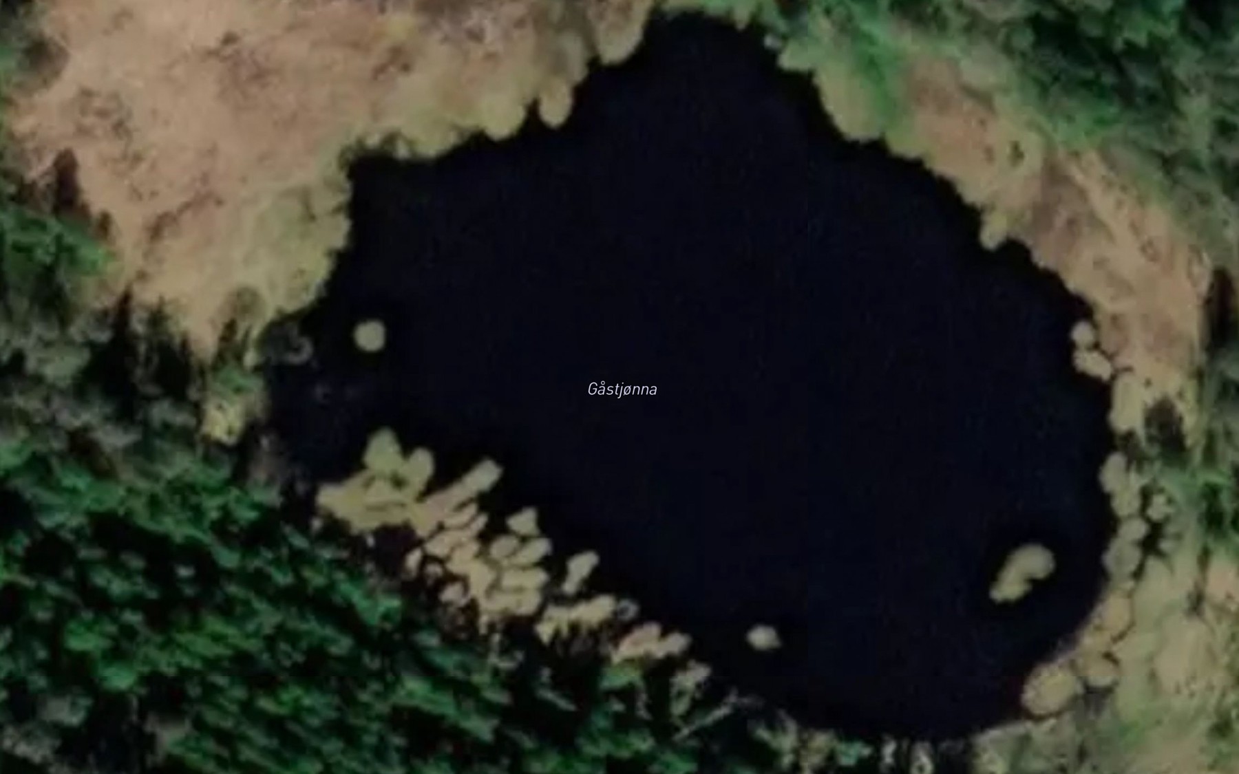 Satellite map of the Gastjorna