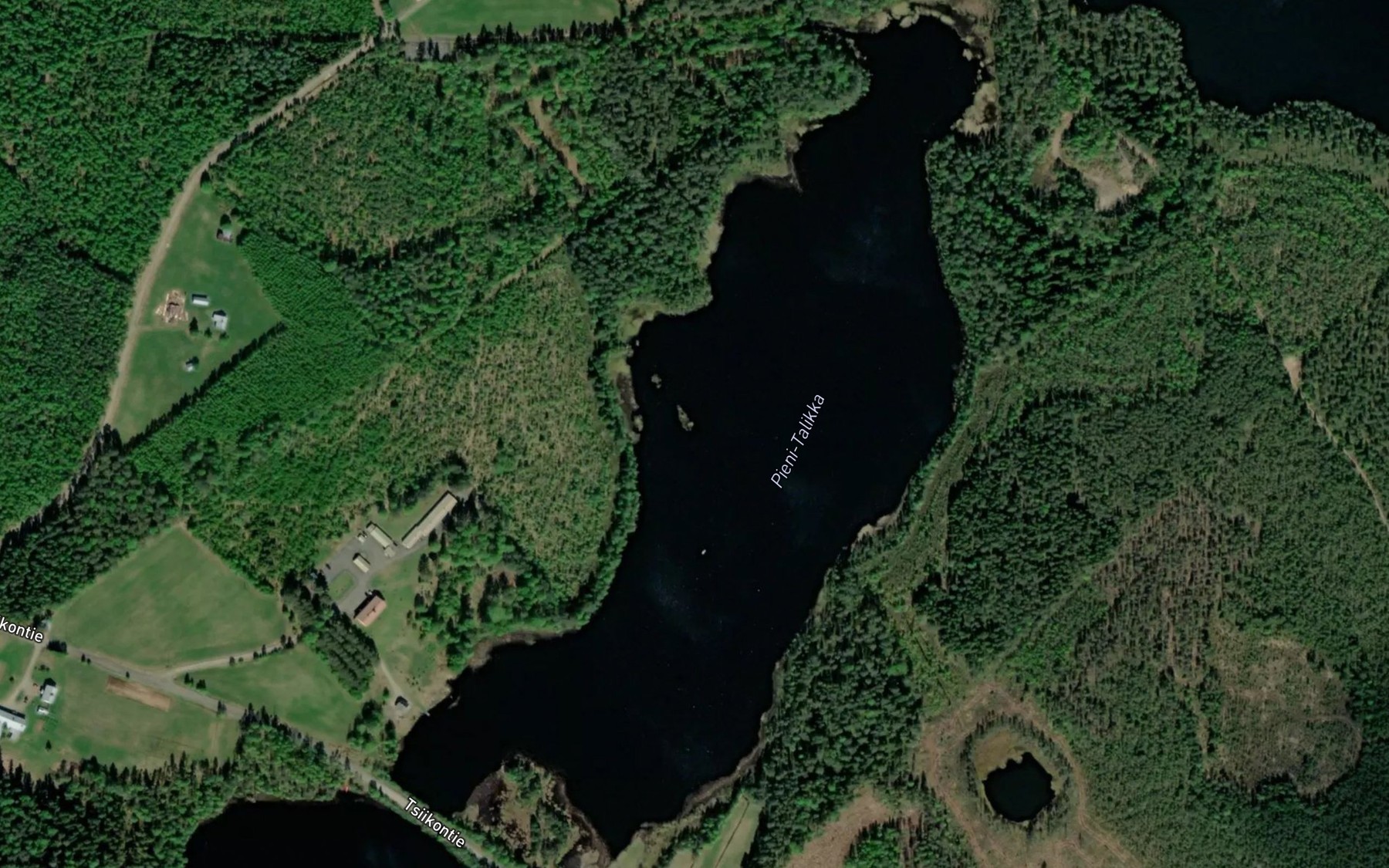 Satellite map of the Pieni-Talikka
