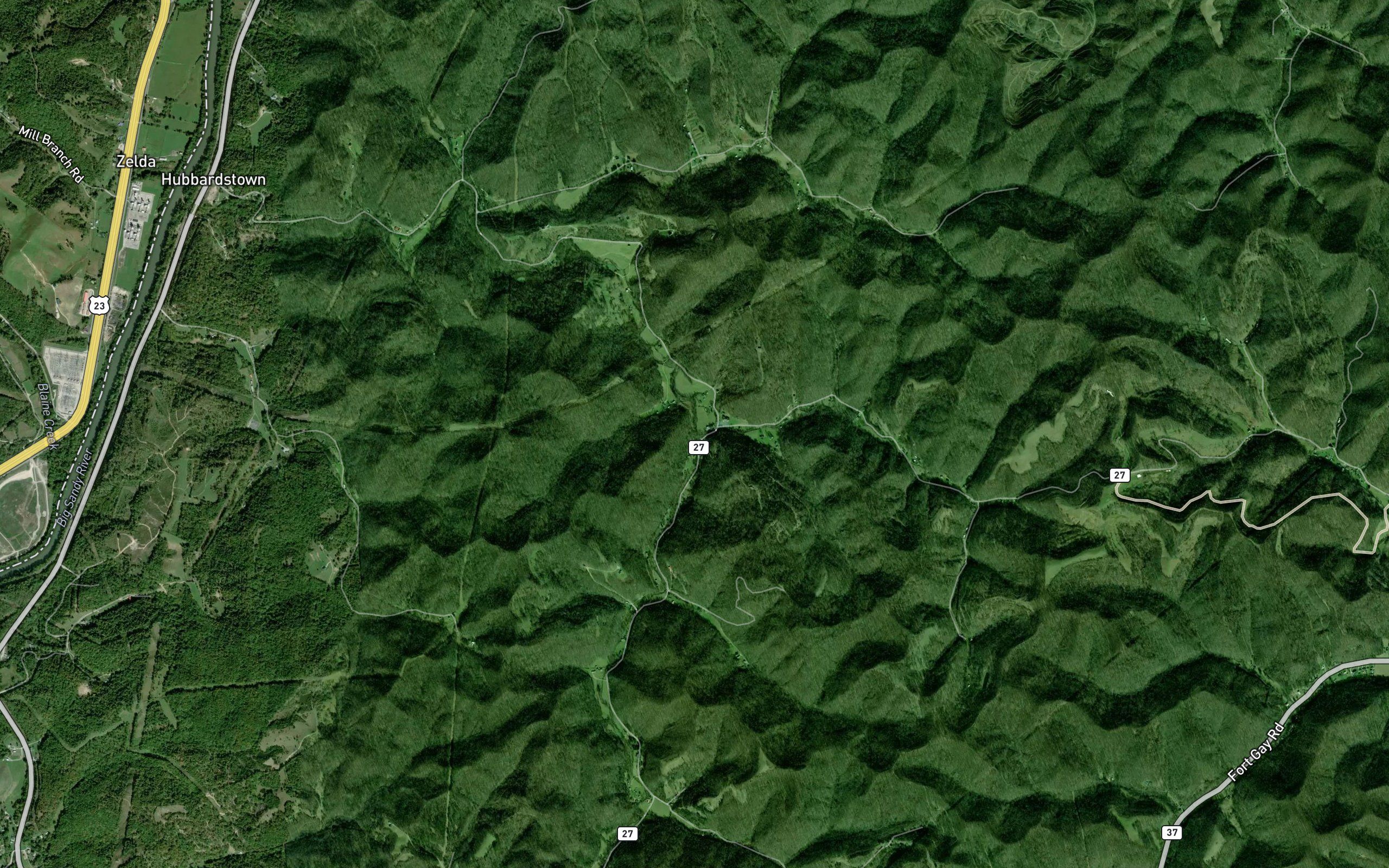 Left Fork Hurricane Creek