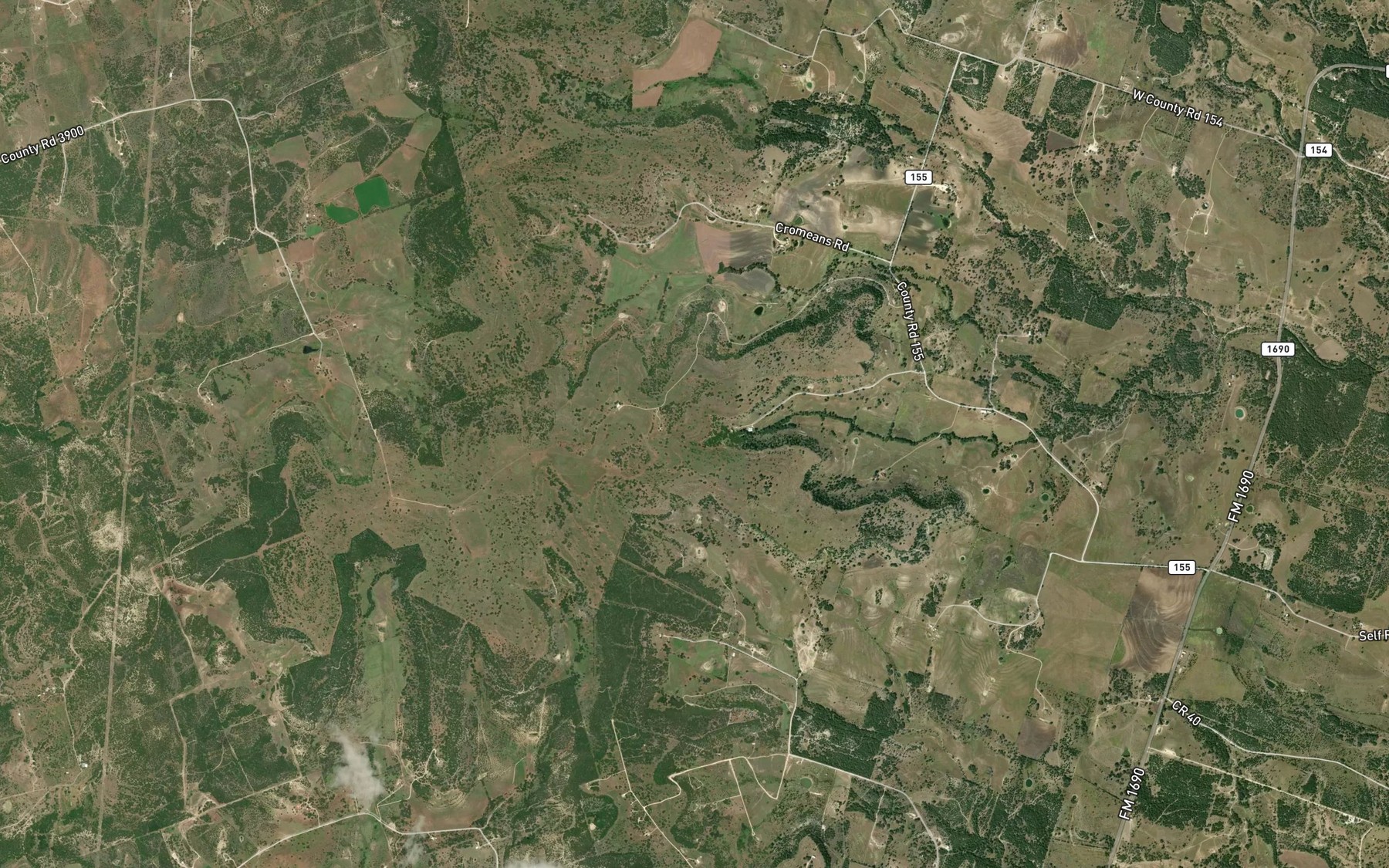 Satellite map of the Draper Spring