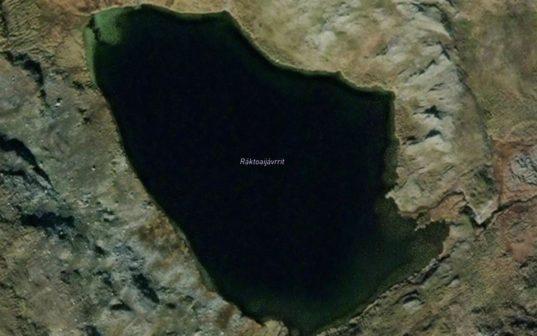 Satellite map of the Raktoaijavrit