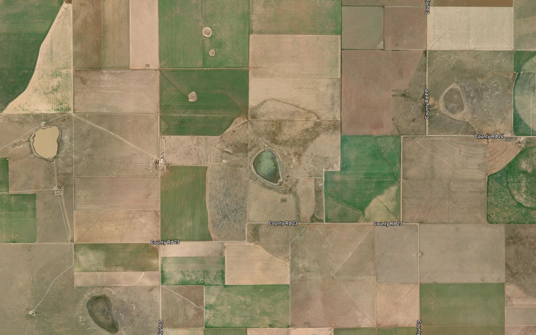 Satellite map of the Norton Lake