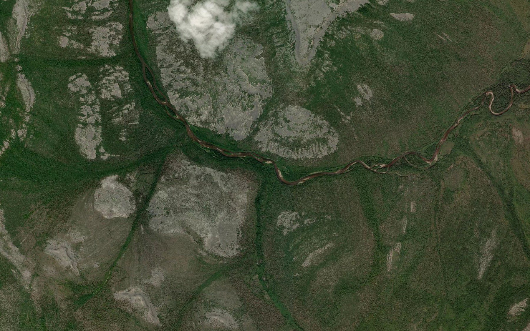 Satellite map of the Nimman