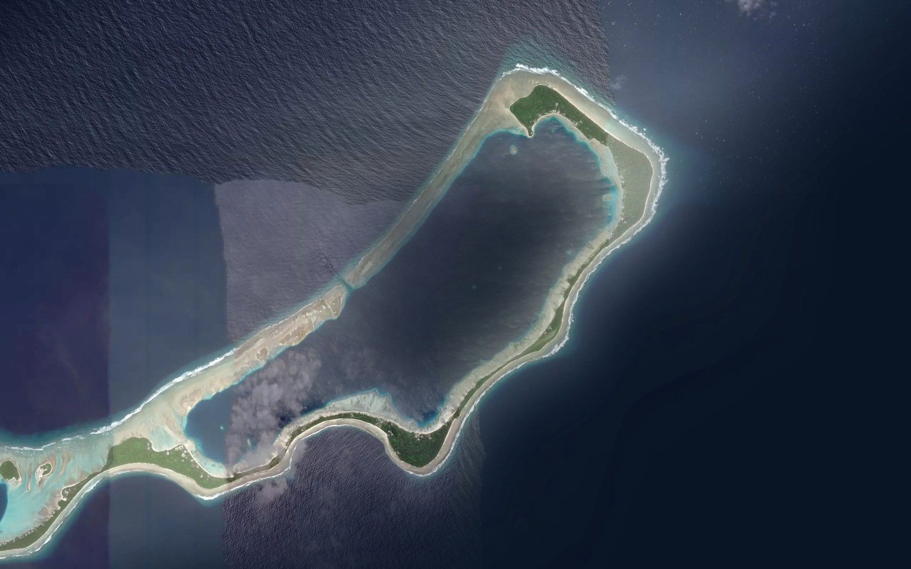 Satellite map of the Arno East Lagoon