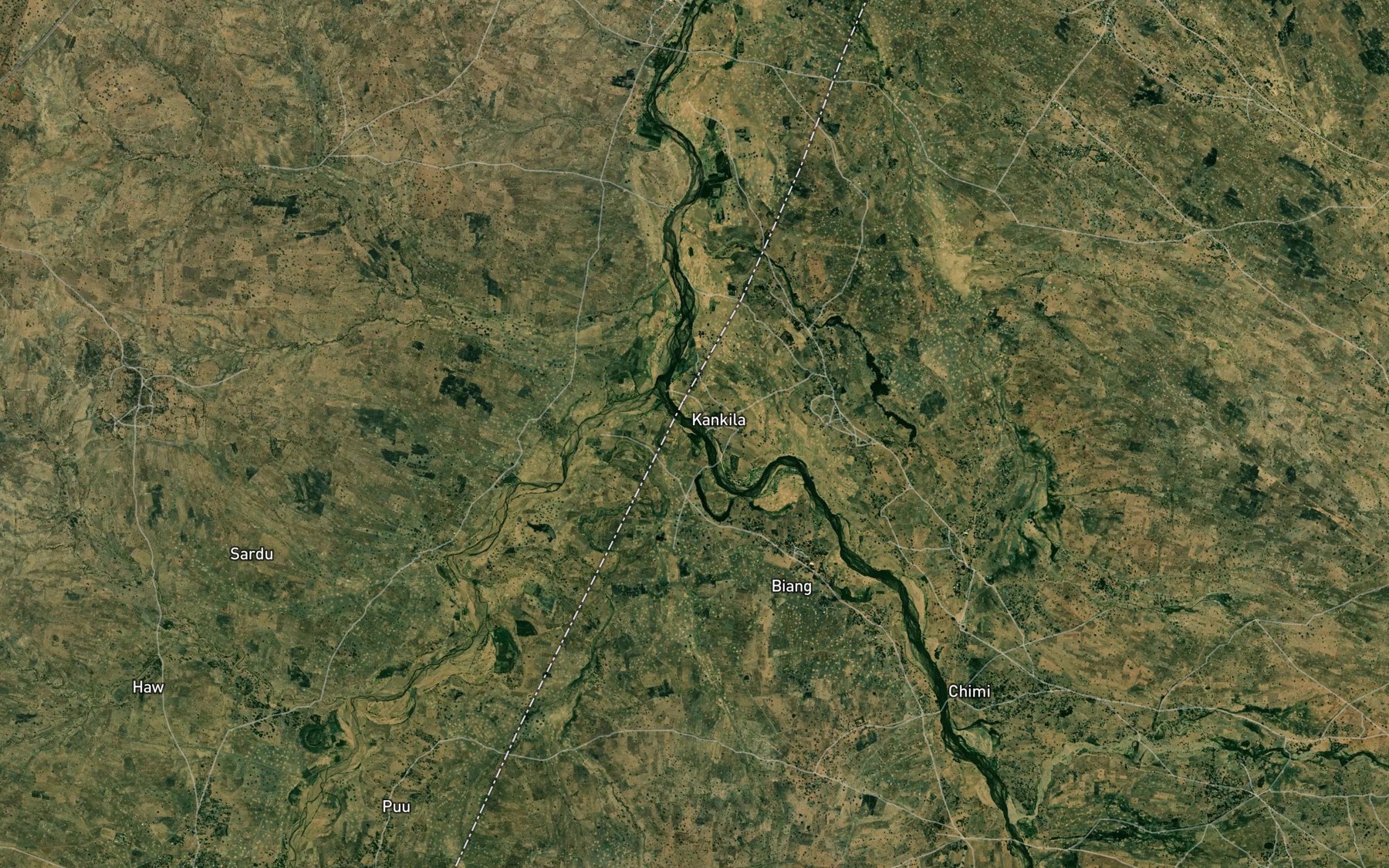 Satellite map of the Rafin Dilachini