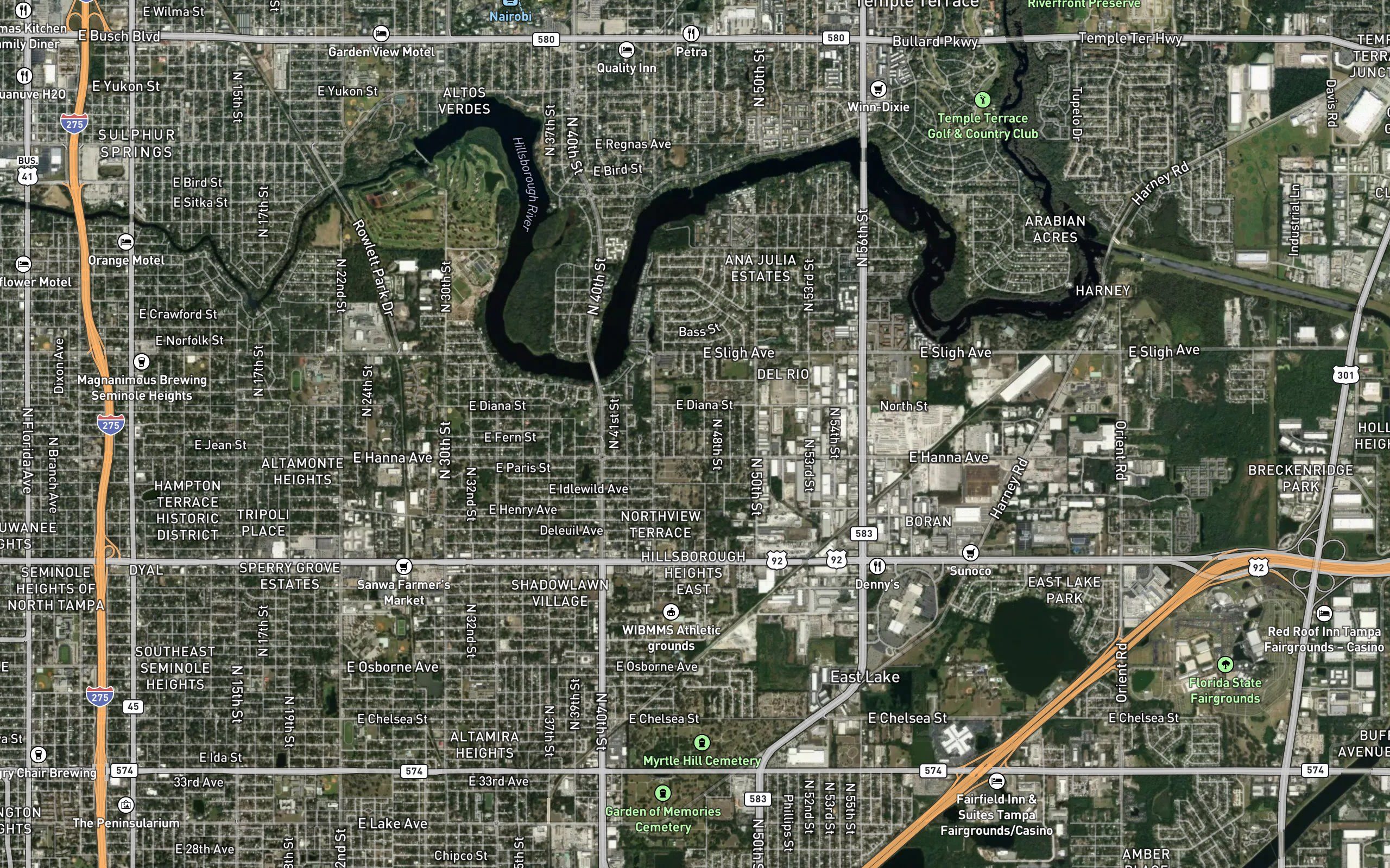 Tampa Water Works Lake