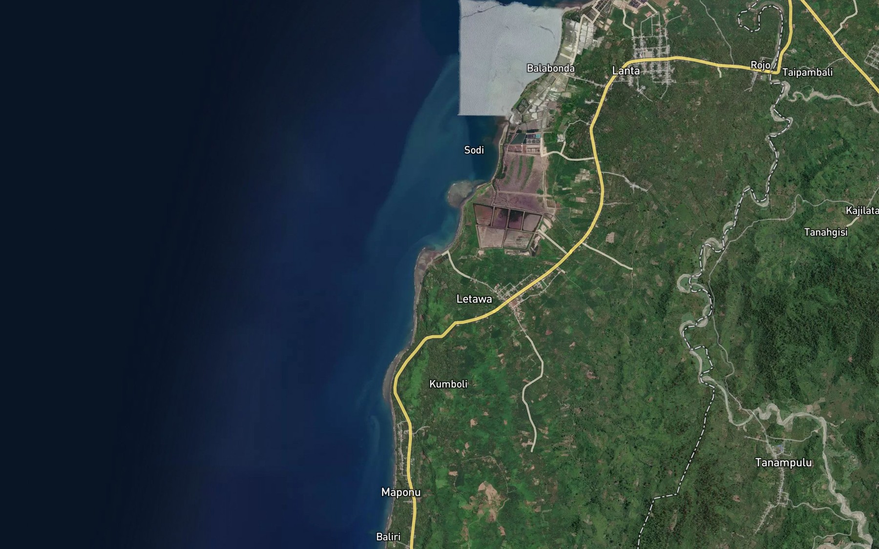 Satellite map of the Salu Tinonjo
