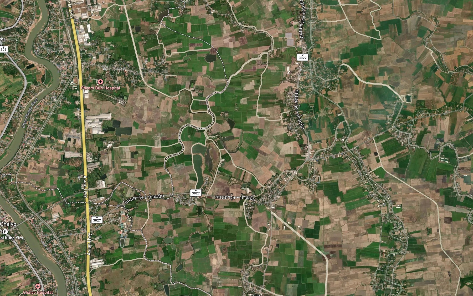 Satellite map of the Nong Tan