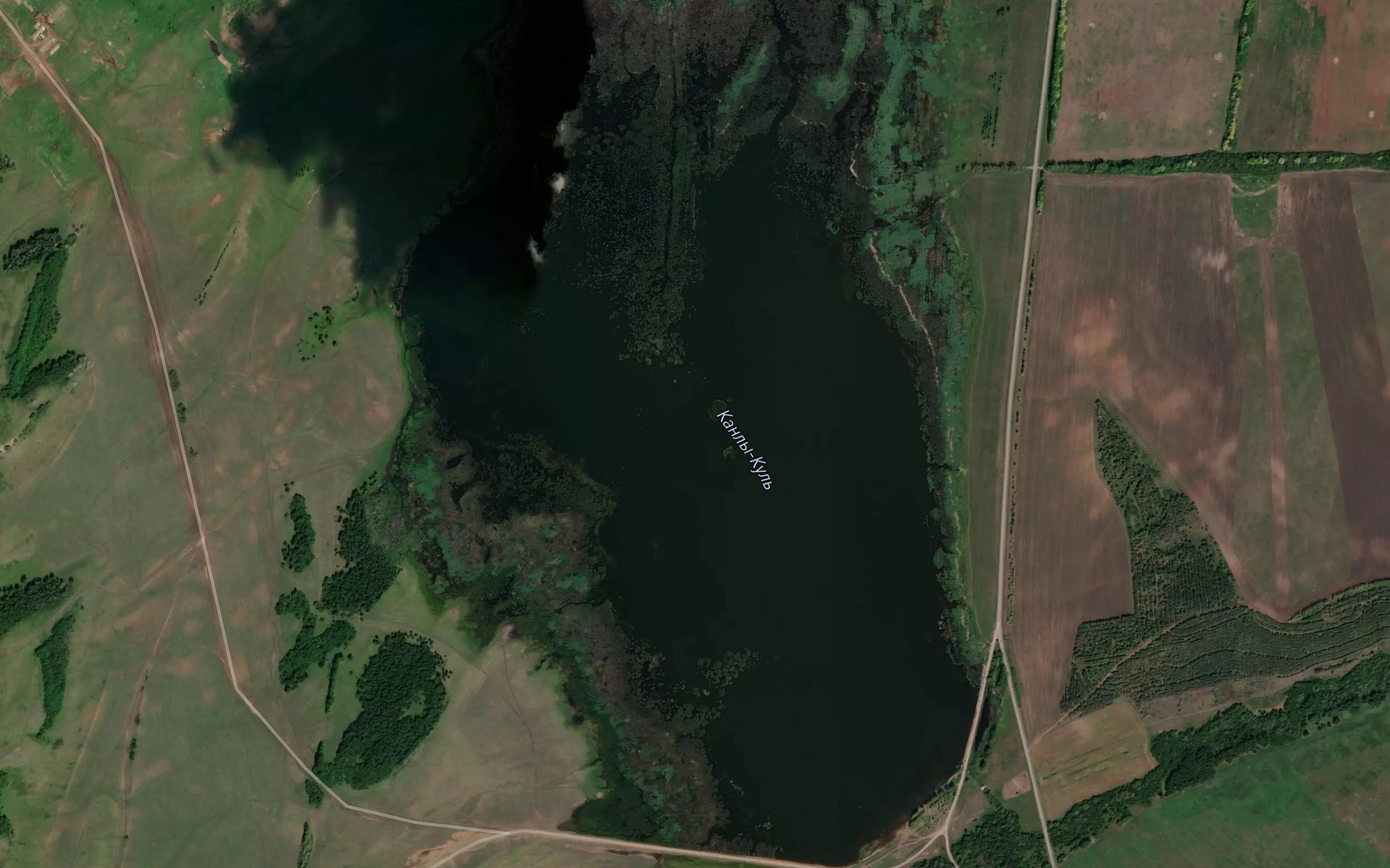 Satellite map of the Kirchik