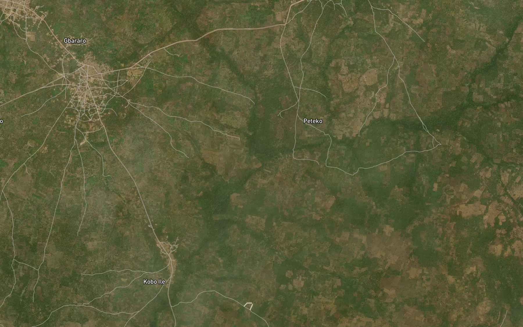 Satellite map of the River Nonne
