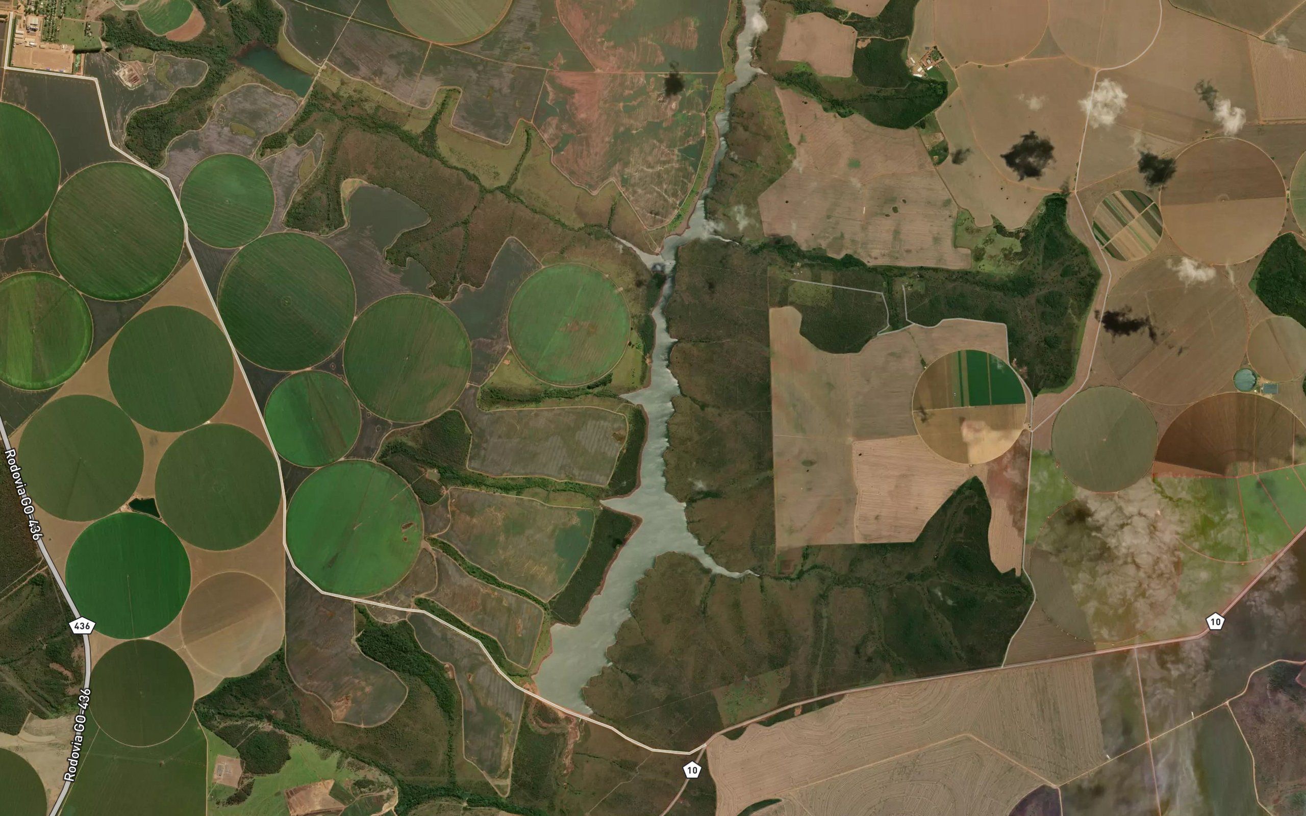 Represa Fazenda Pamplona