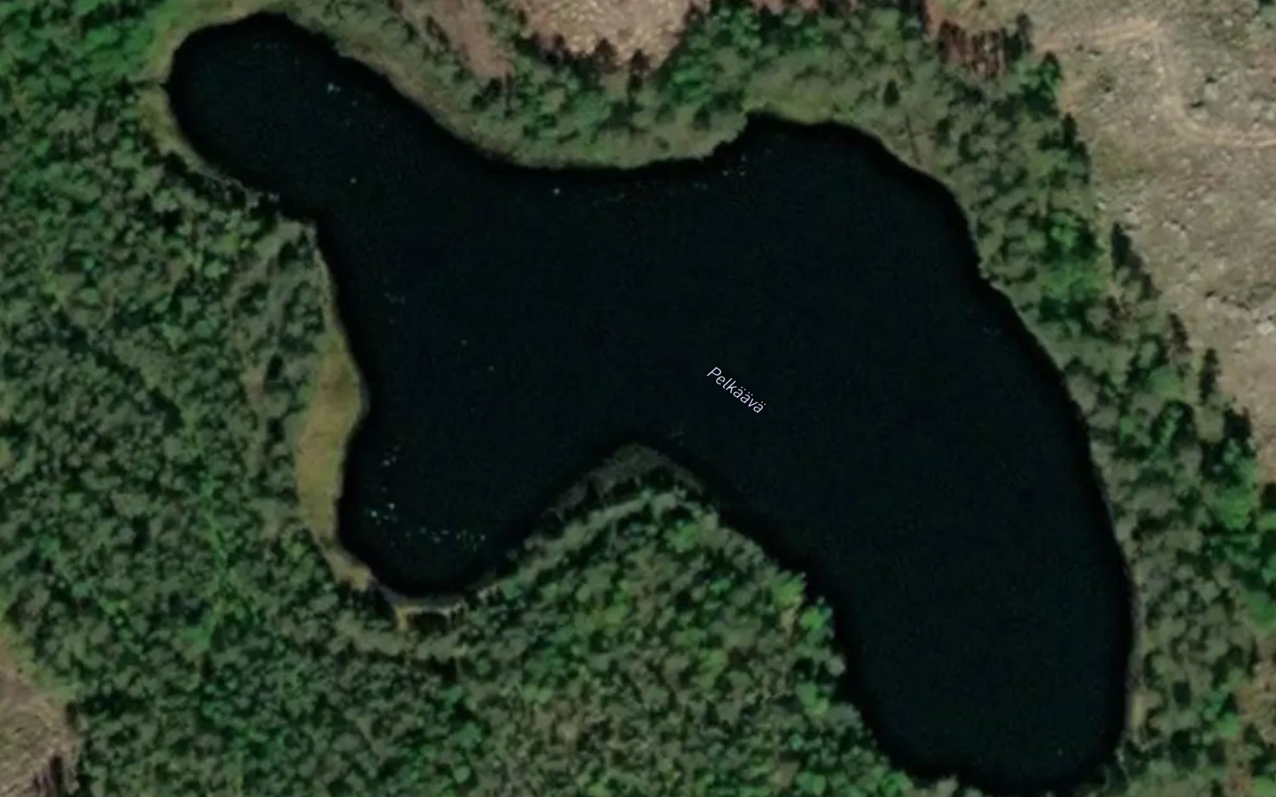 Satellite map of the Pelkaava