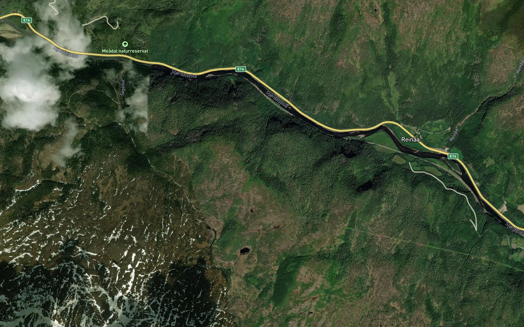 Satellite map of the Lunkholmbekken