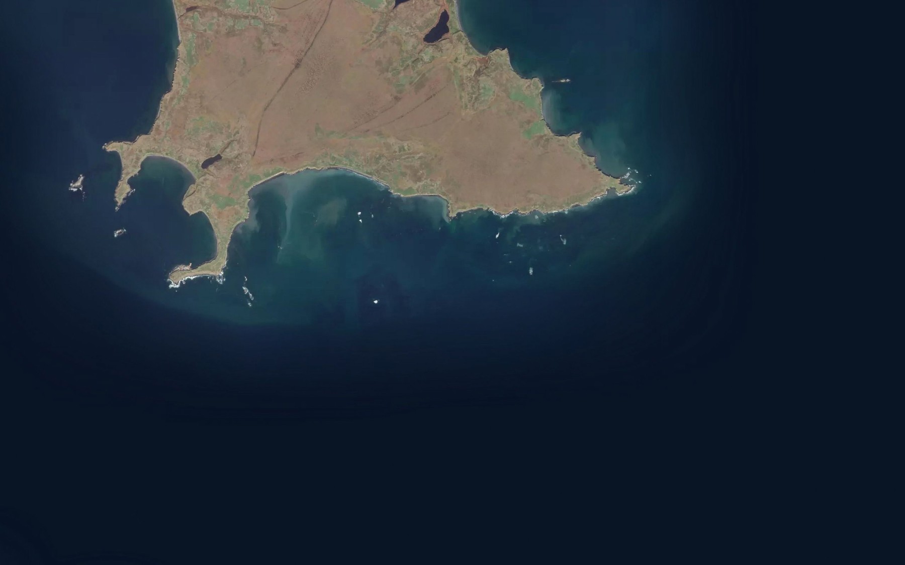 Satellite map of the Tobi-iso