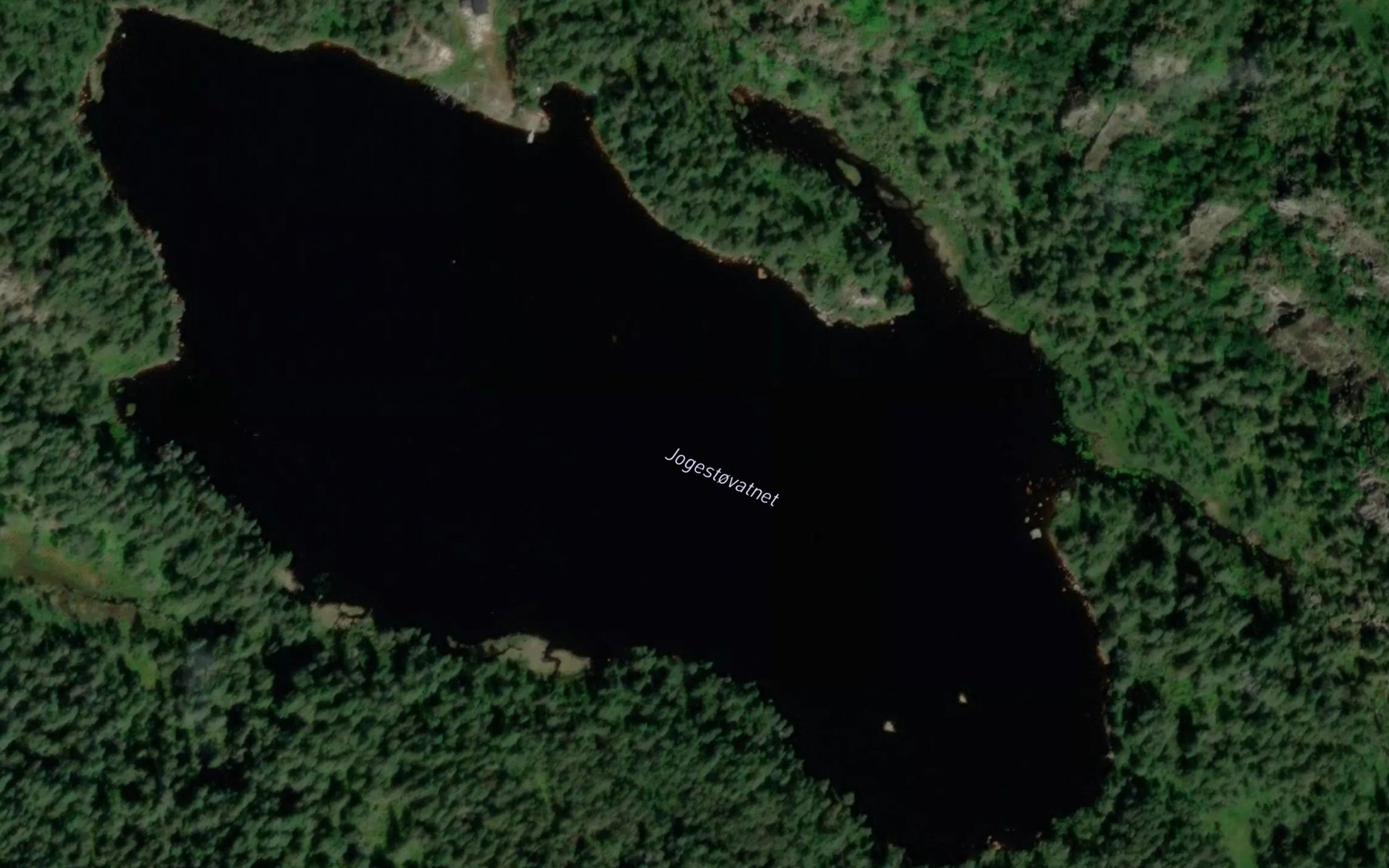 Satellite map of the Jogestovatnet