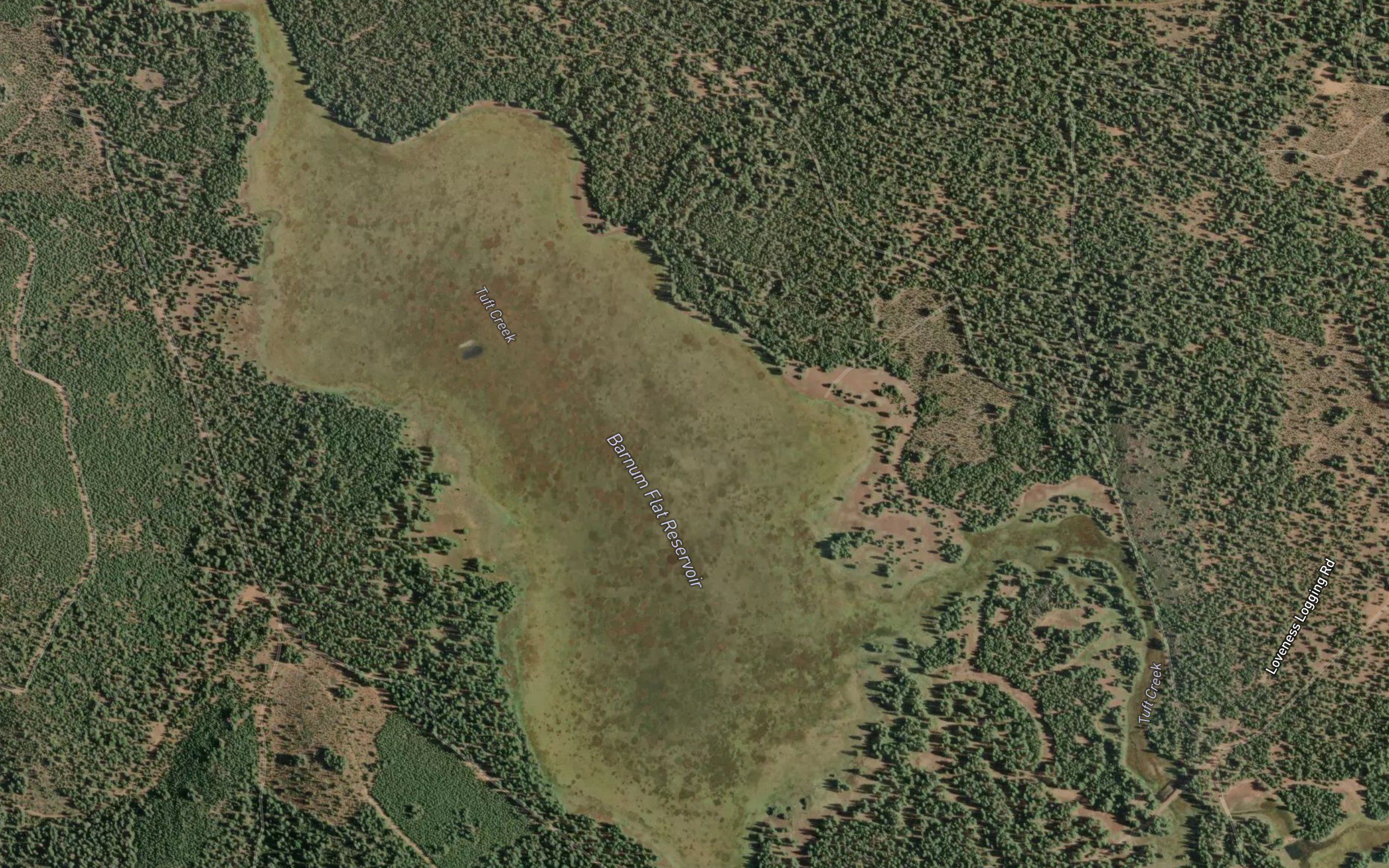 Barnum Flat Reservoir