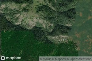 Satellite map of the Badger Creek