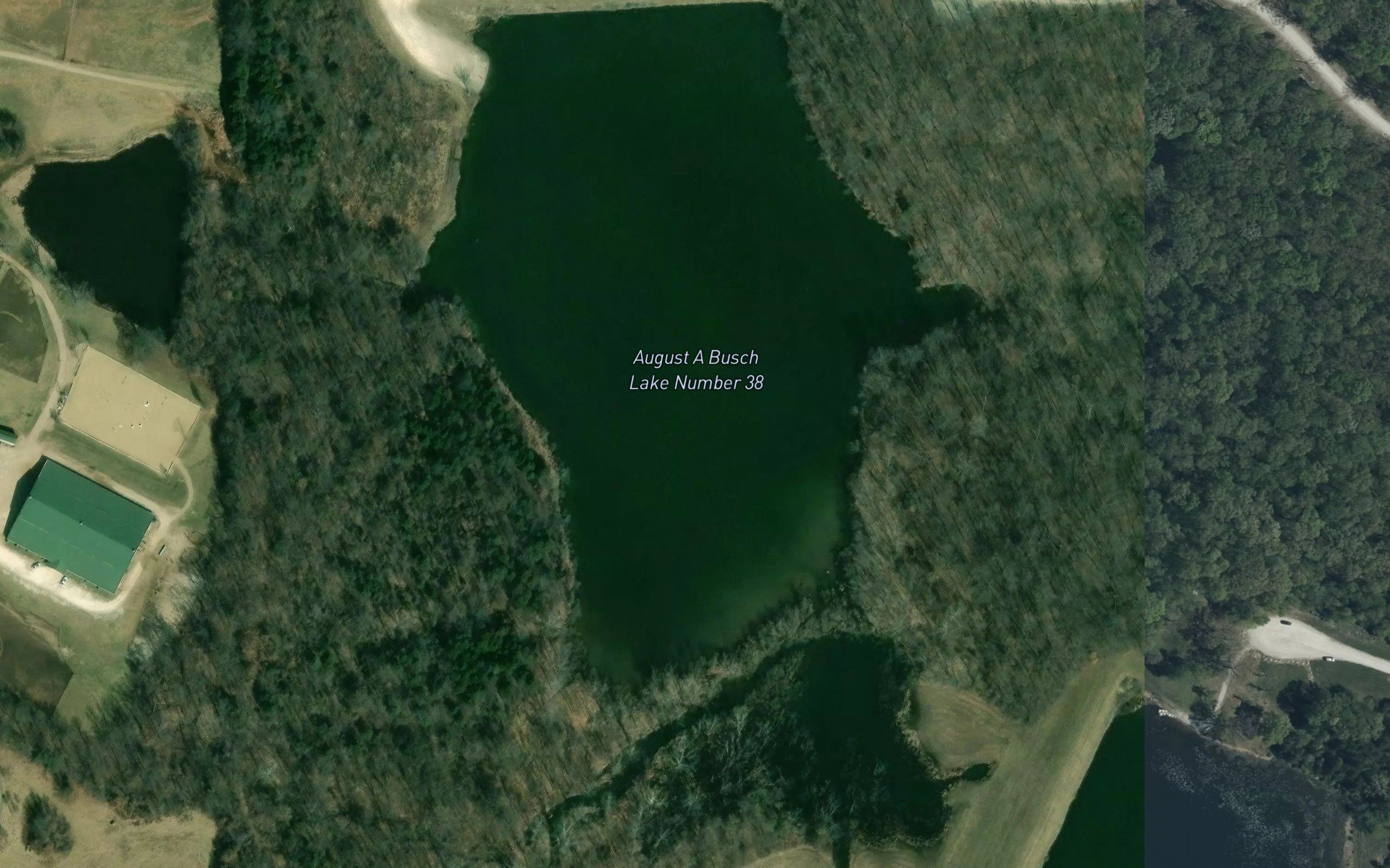 August A Busch Lake Number 38