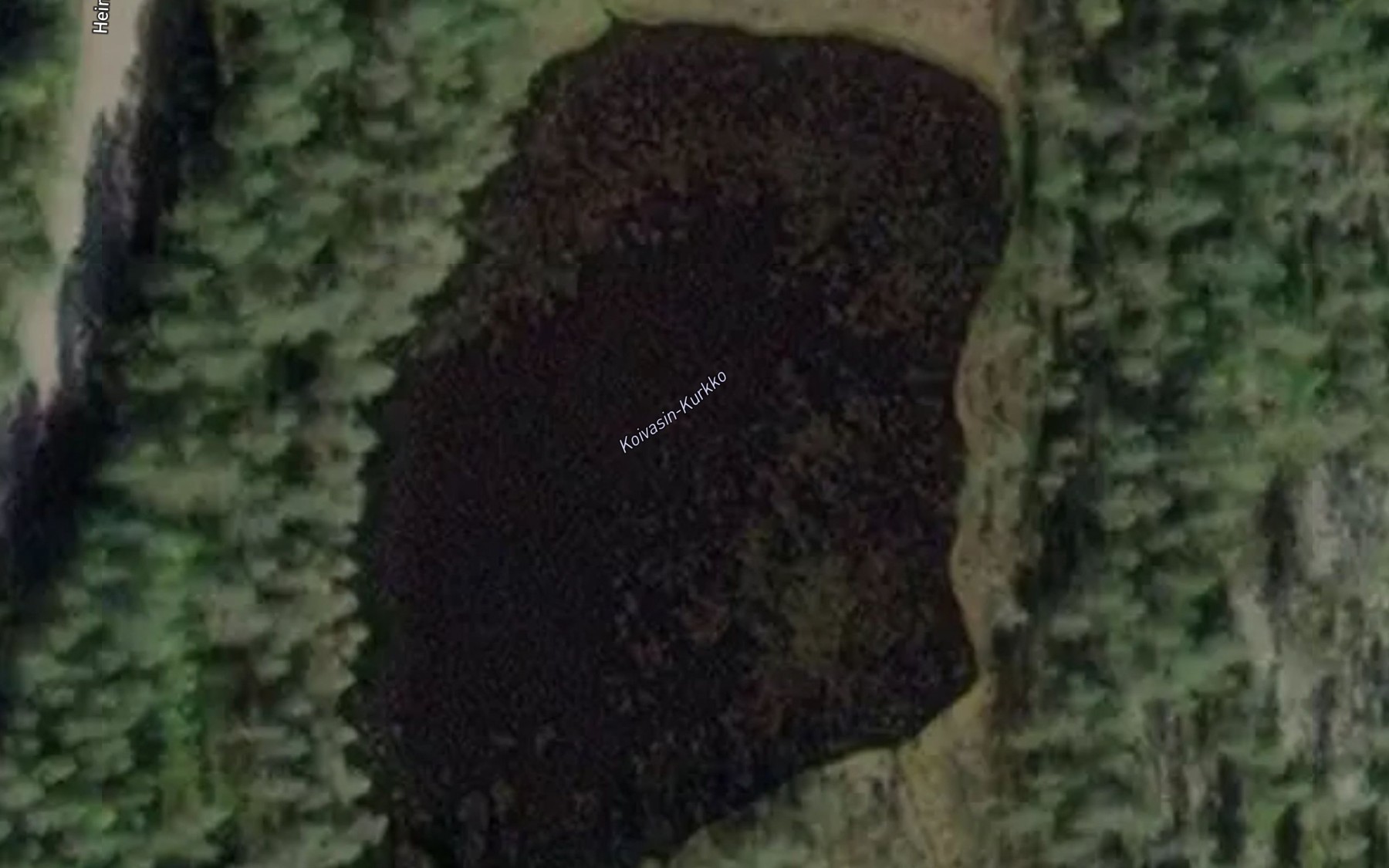 Satellite map of the Kovasin-Kurkko
