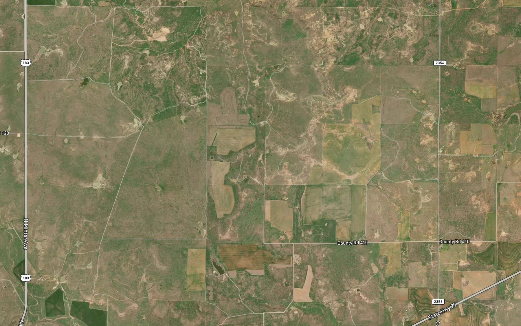 Satellite map of the Patterson Lake Number 2