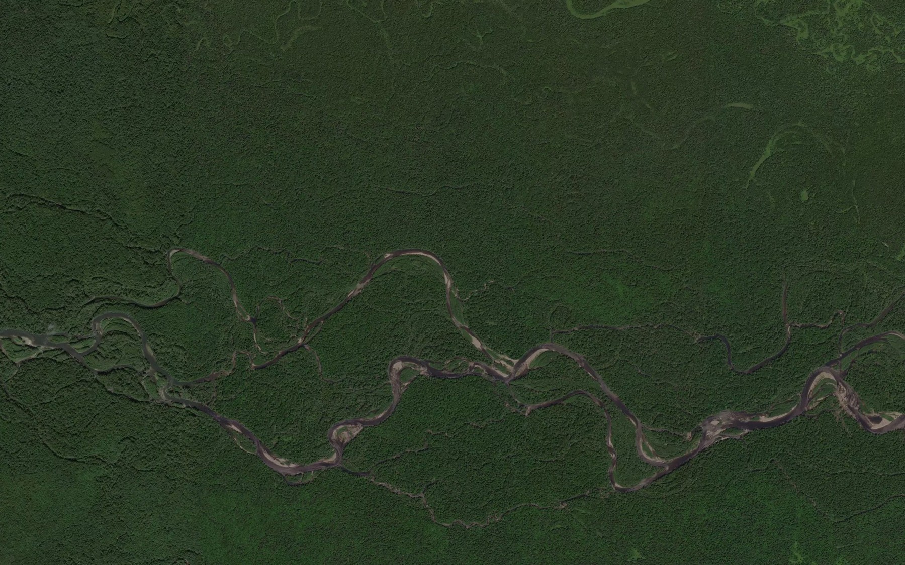 Satellite map of the Protoka Dal'do